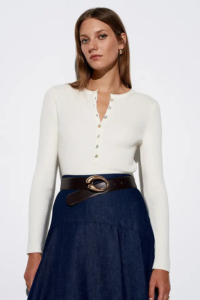 DILVIN Women's Acrylic Wool Blend Sweater