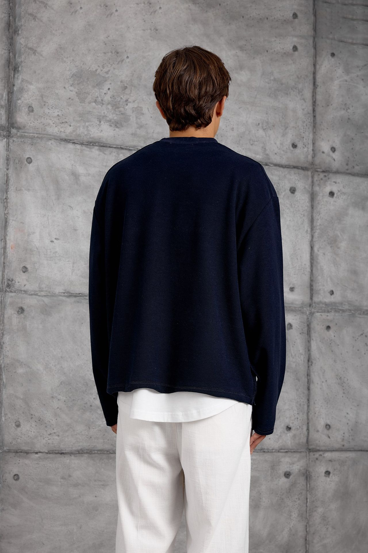 NOMARC Rahat Bisiklet Yaka Sweatshirt 5
