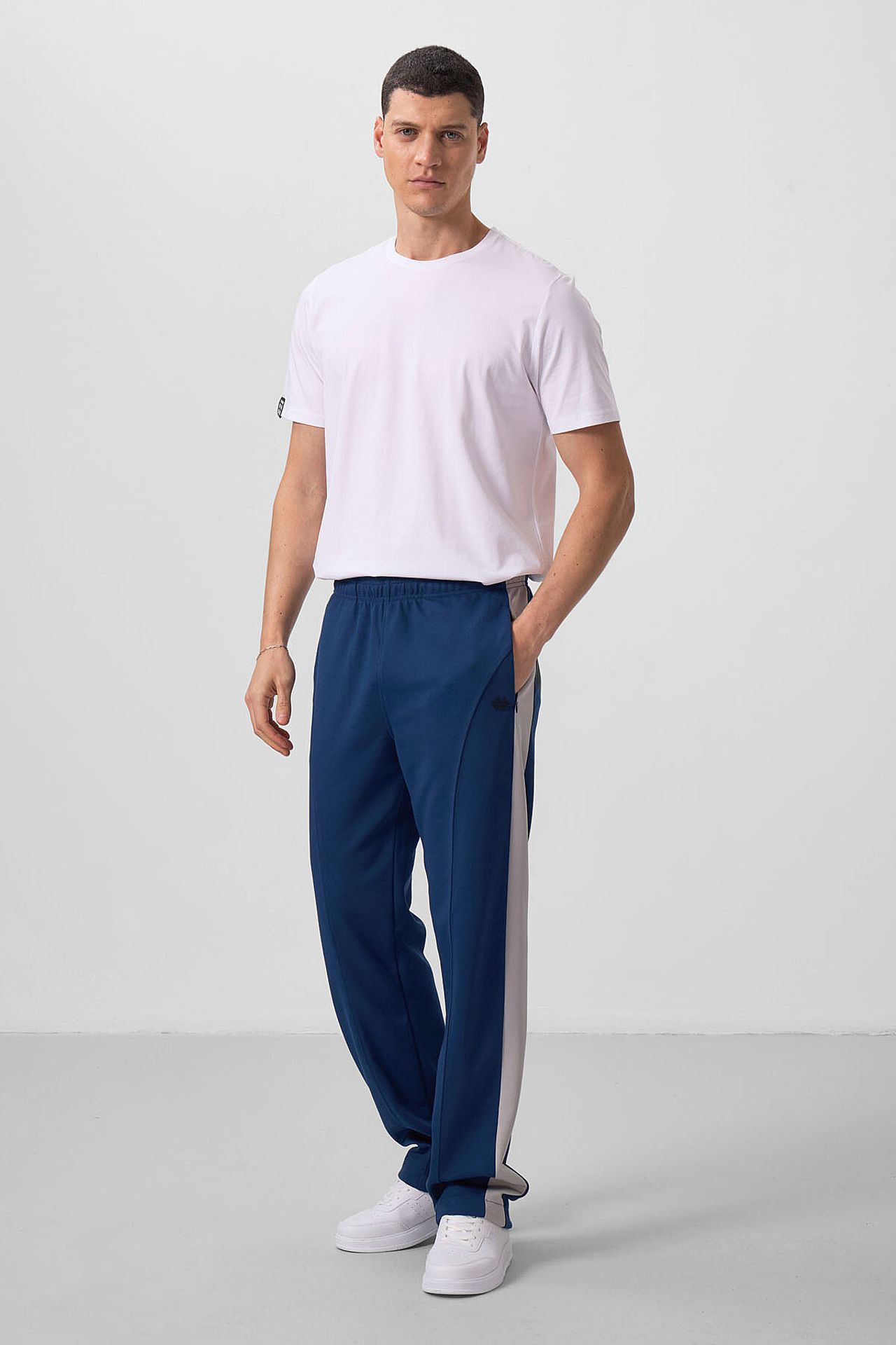 TOMMY Men's Color-Blocked Palazzo Pants 3