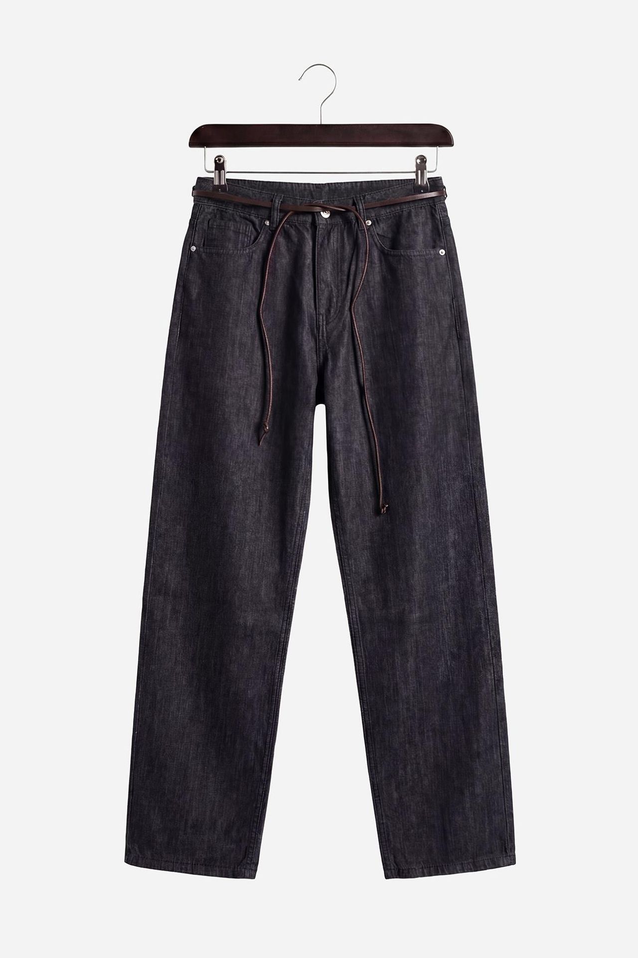 GIESTO Men's Mid-Waist Straight-Leg Jeans 1