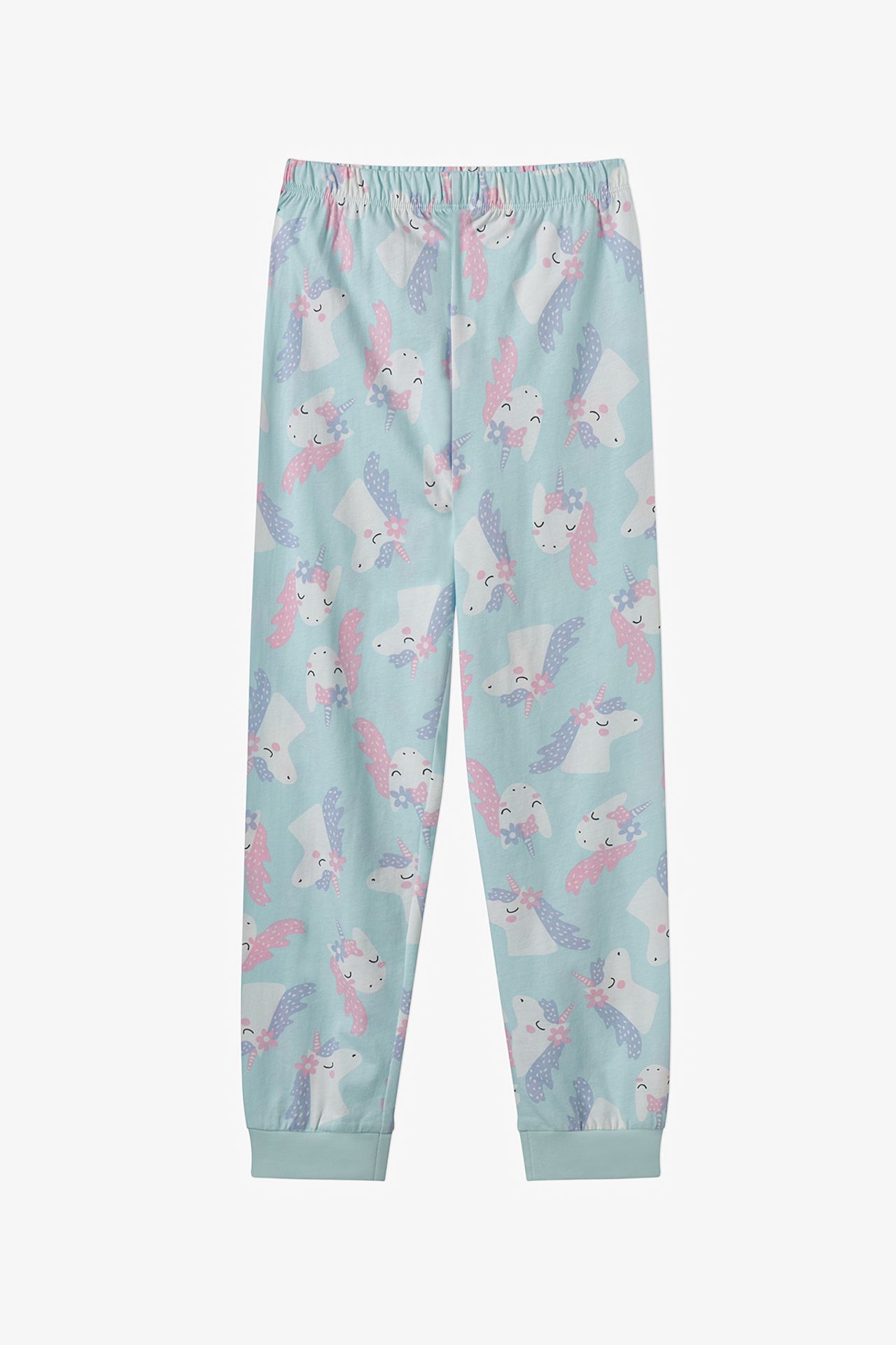PENTI Girls' Magical Repeat Cotton Long Sleeve Pajama Set 3