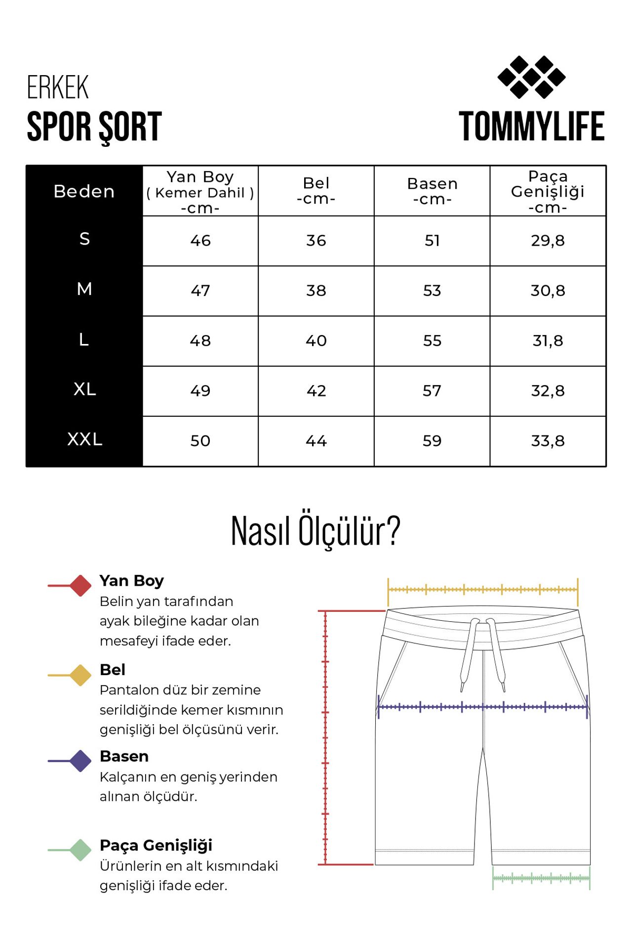 TOMMY Men's Solid Knit Sweat Shorts 6