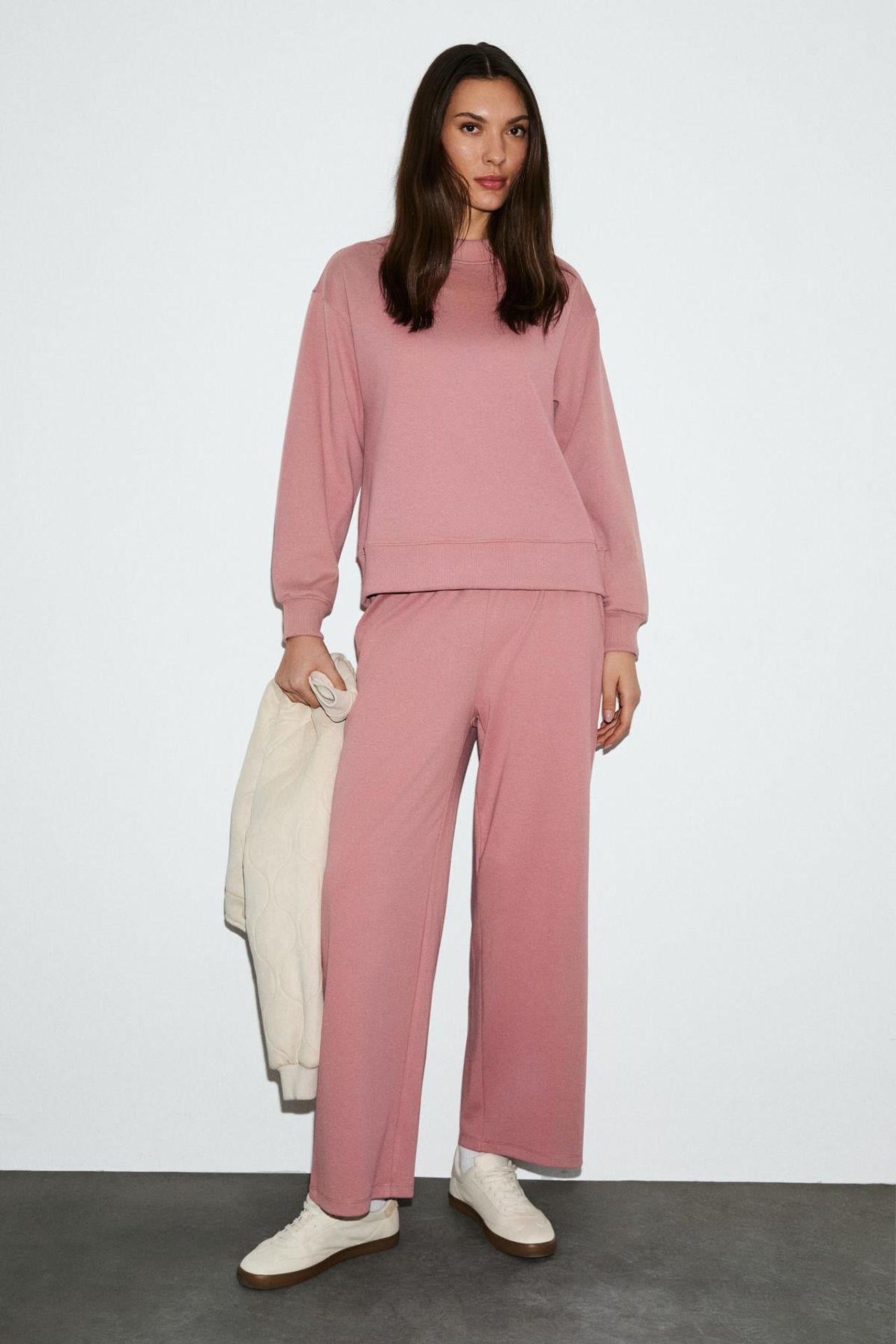 GRIMELANGE Crew Neck Wide-Leg Active Set 1