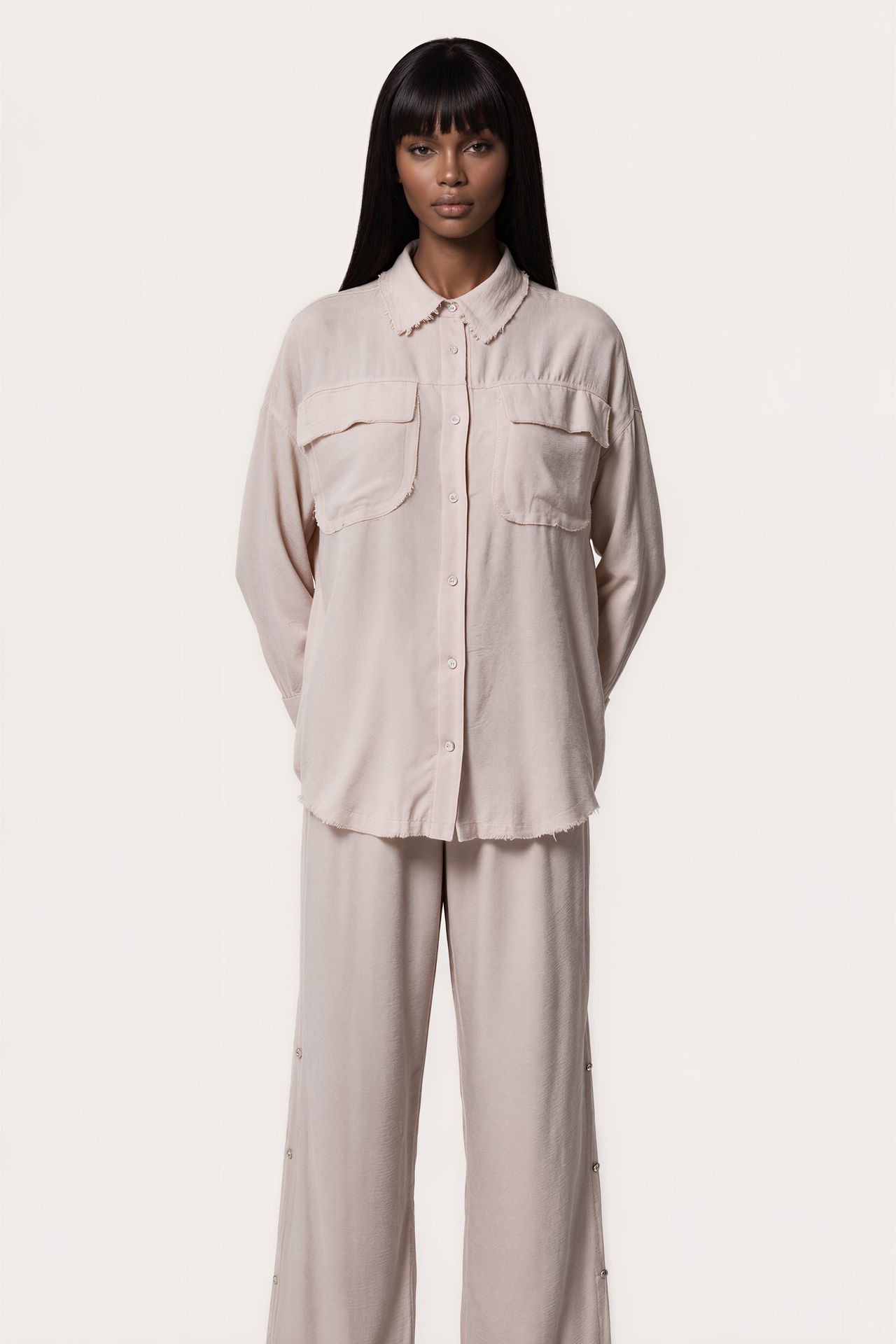 MSN Linen Cotton Suit Set 3
