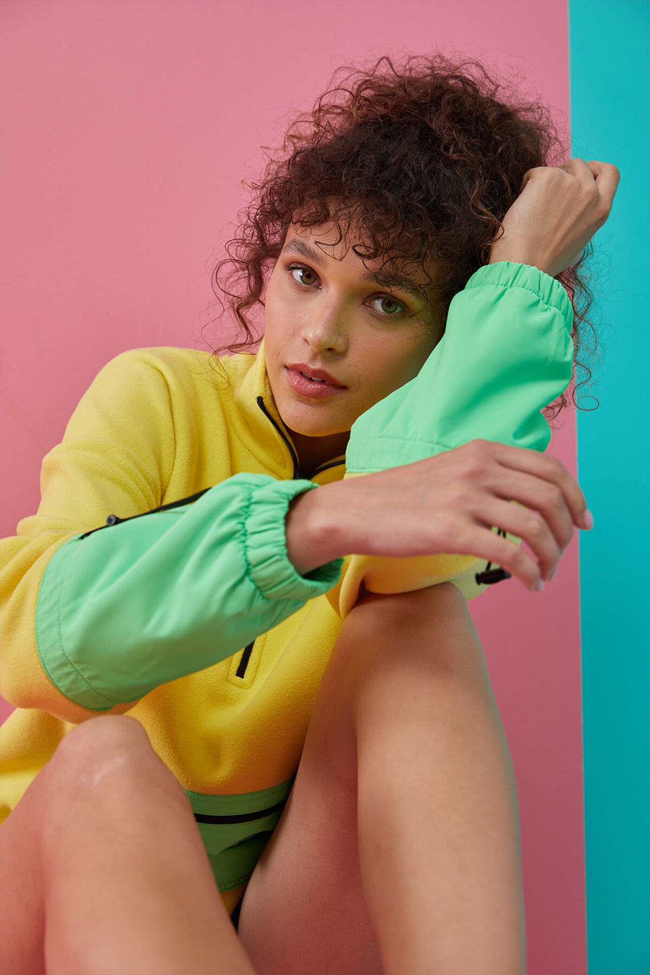 TOMMY Oversized Plush Half-Zip Sweatshirt 2