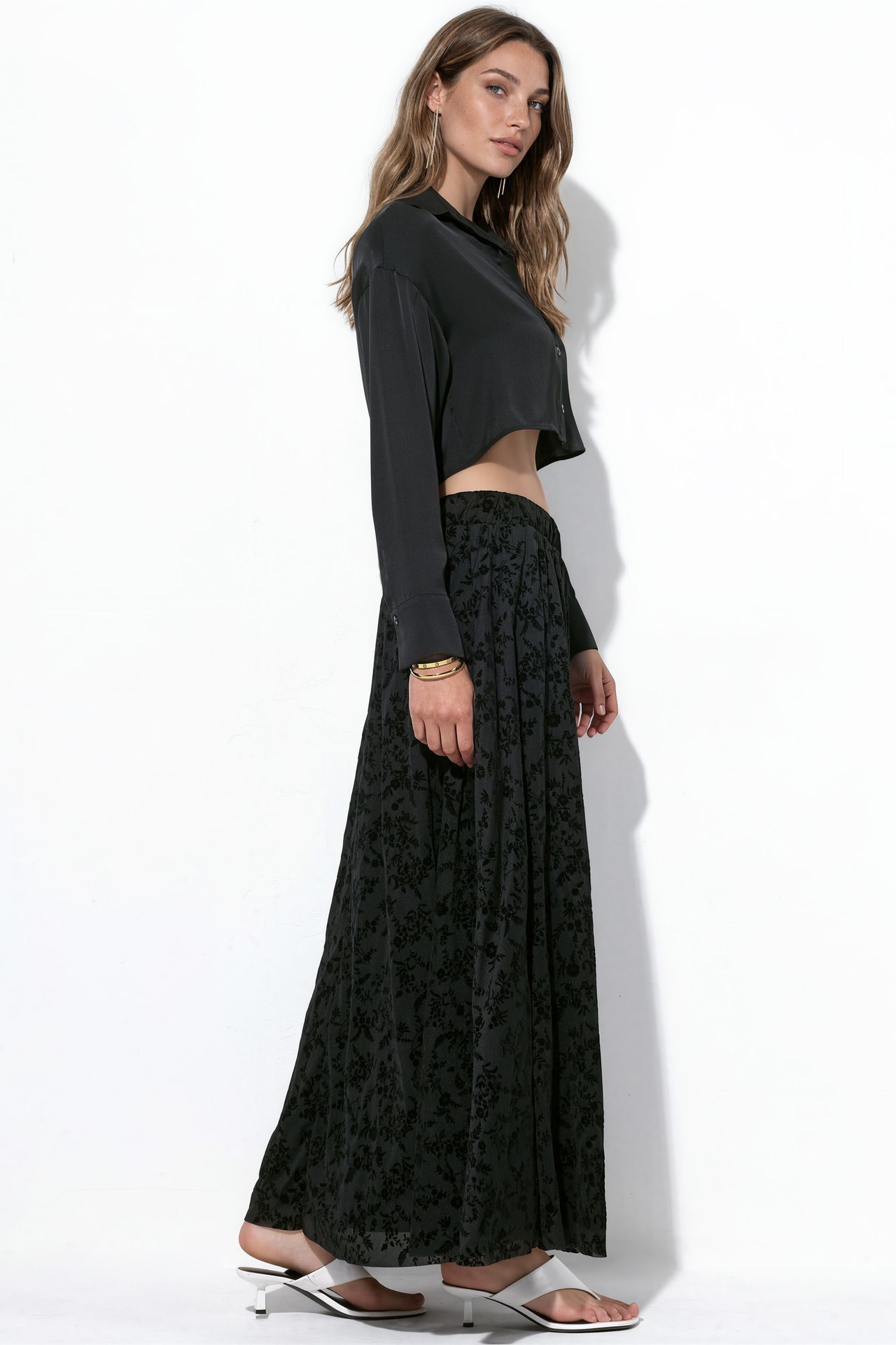 BDART High-Waist Floral Maxi Skirt 2