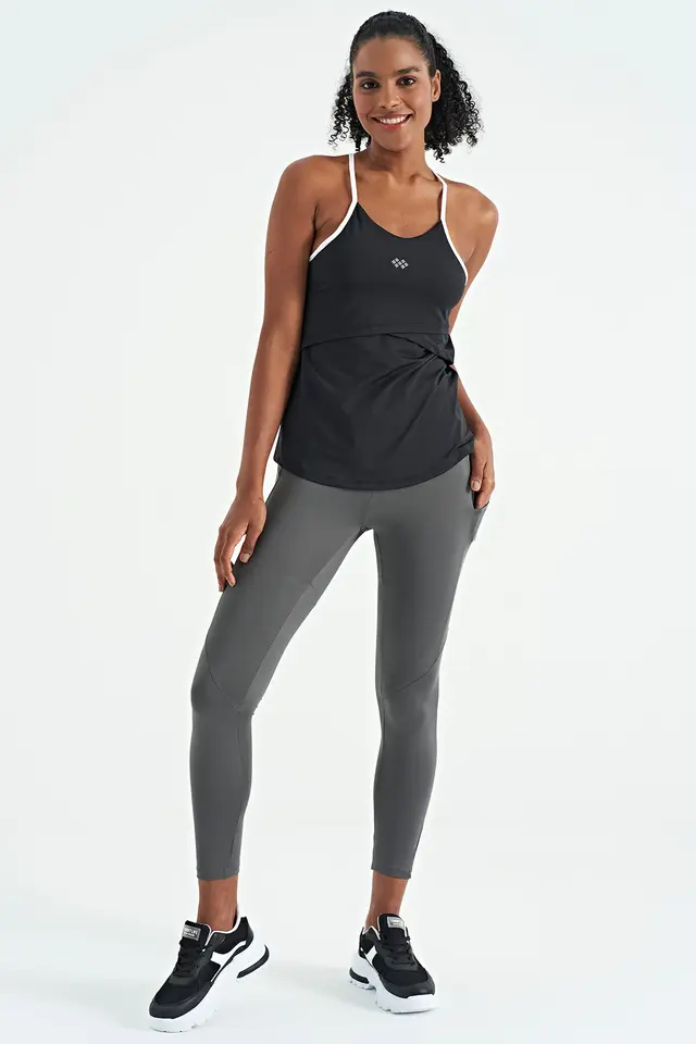 TOMMY Sleeveless Knit Active Top