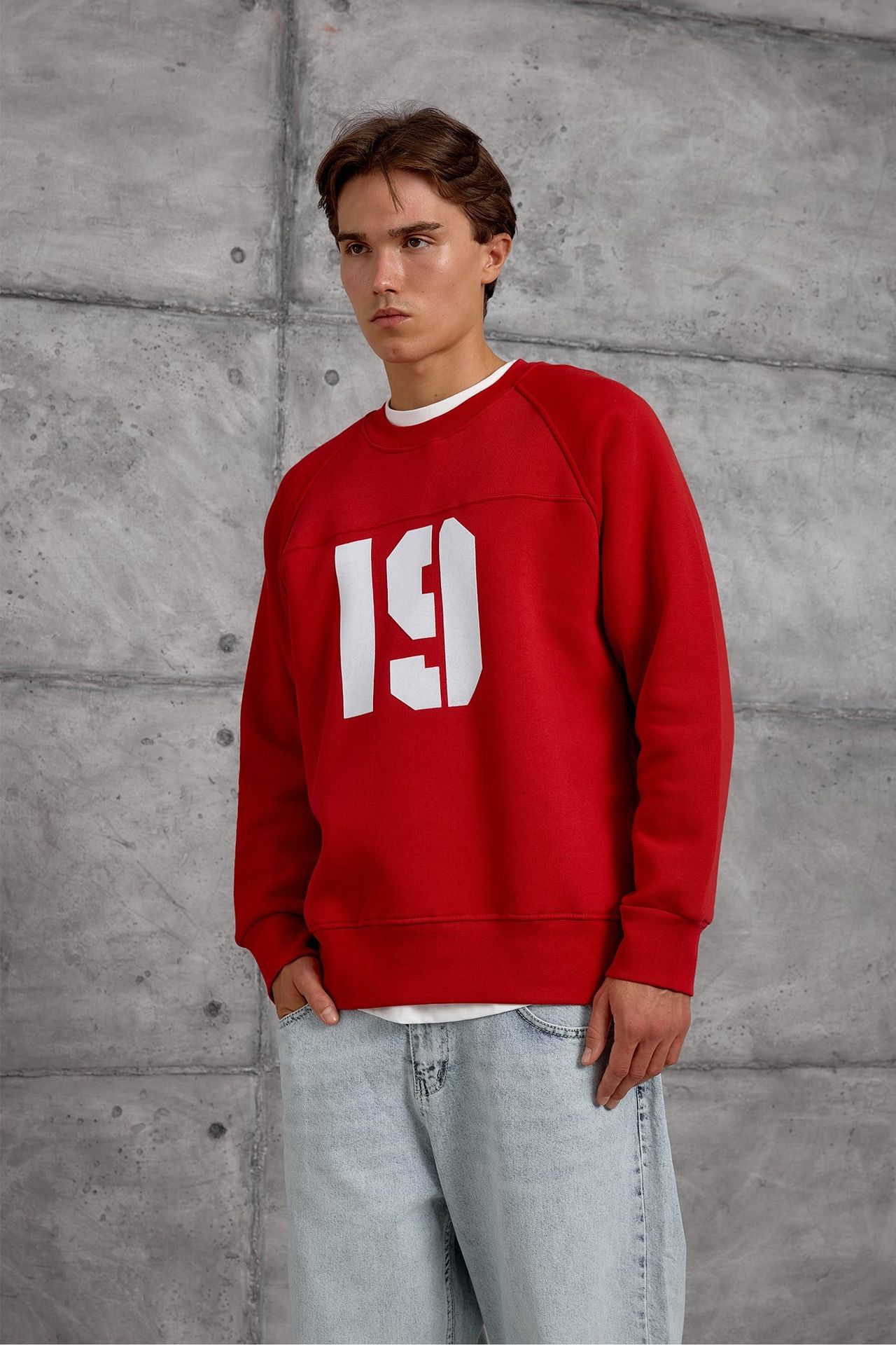 NOMARC Regular Kalıp Bisiklet Yaka Sweatshirt 4