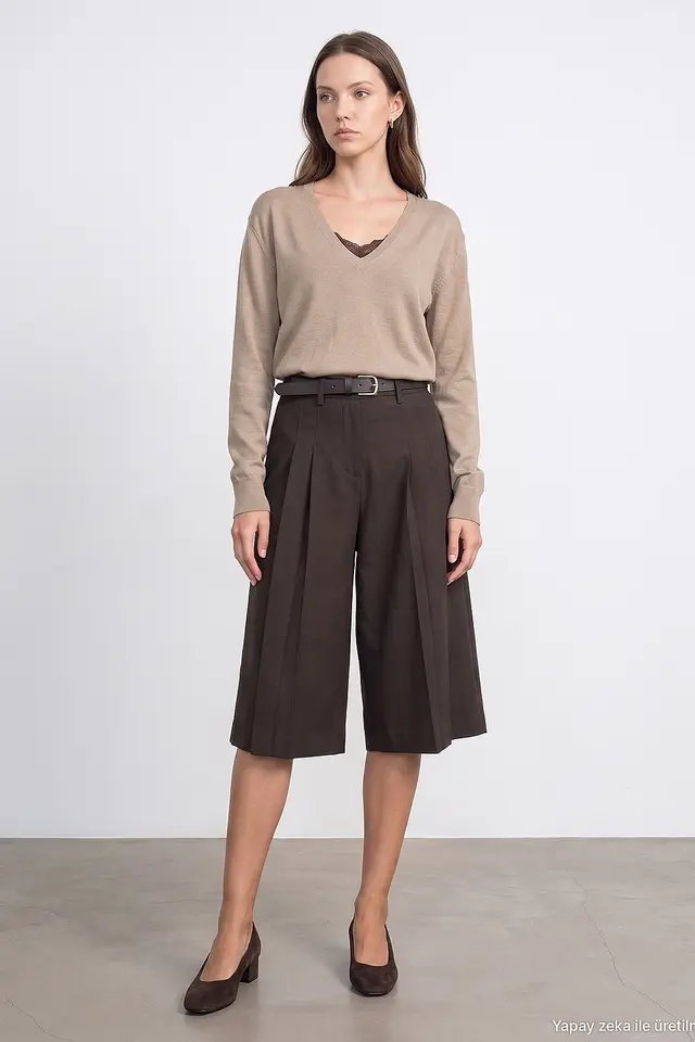 DILVIN Women's Tailored Shorts