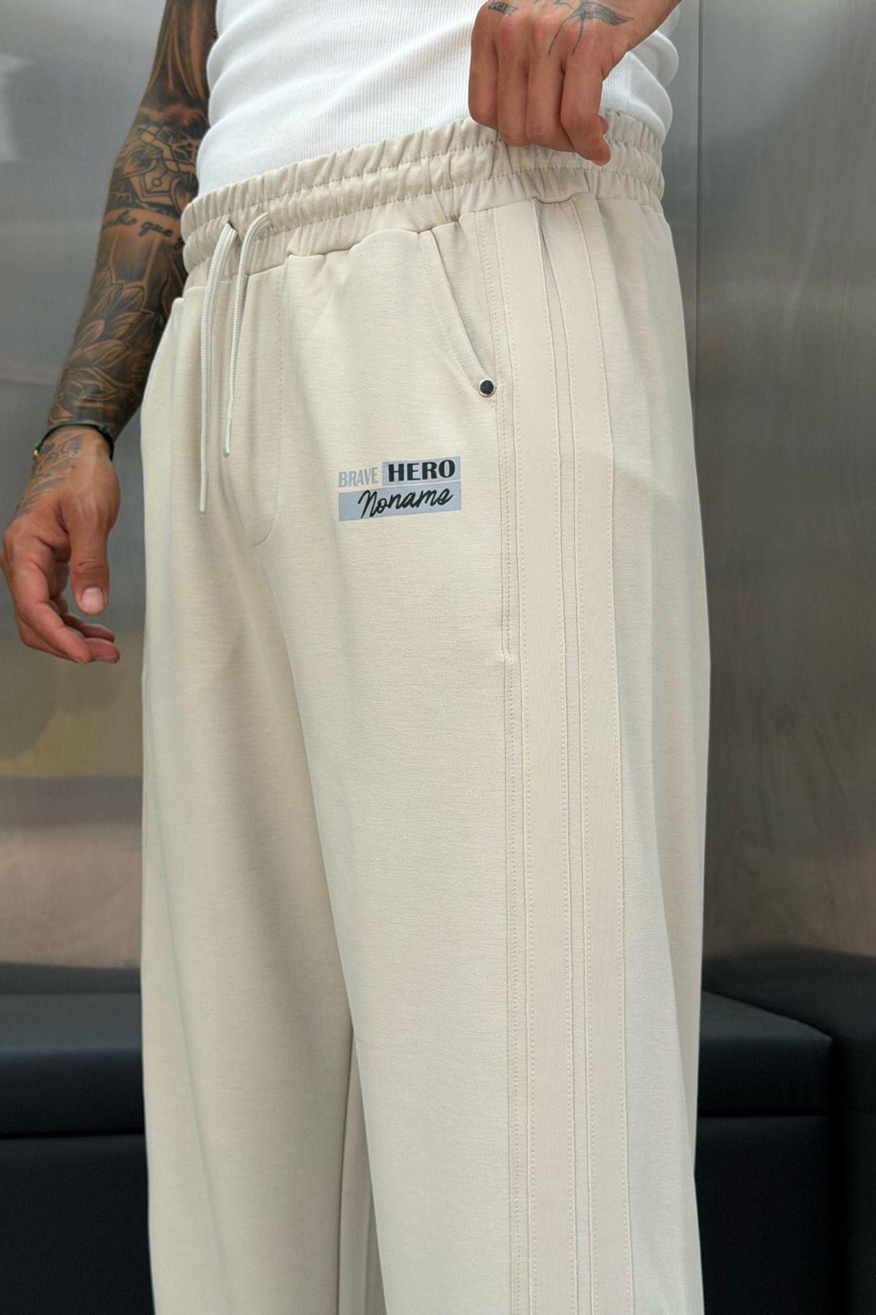 NOMARC Wide Leg Drawstring Joggers 4