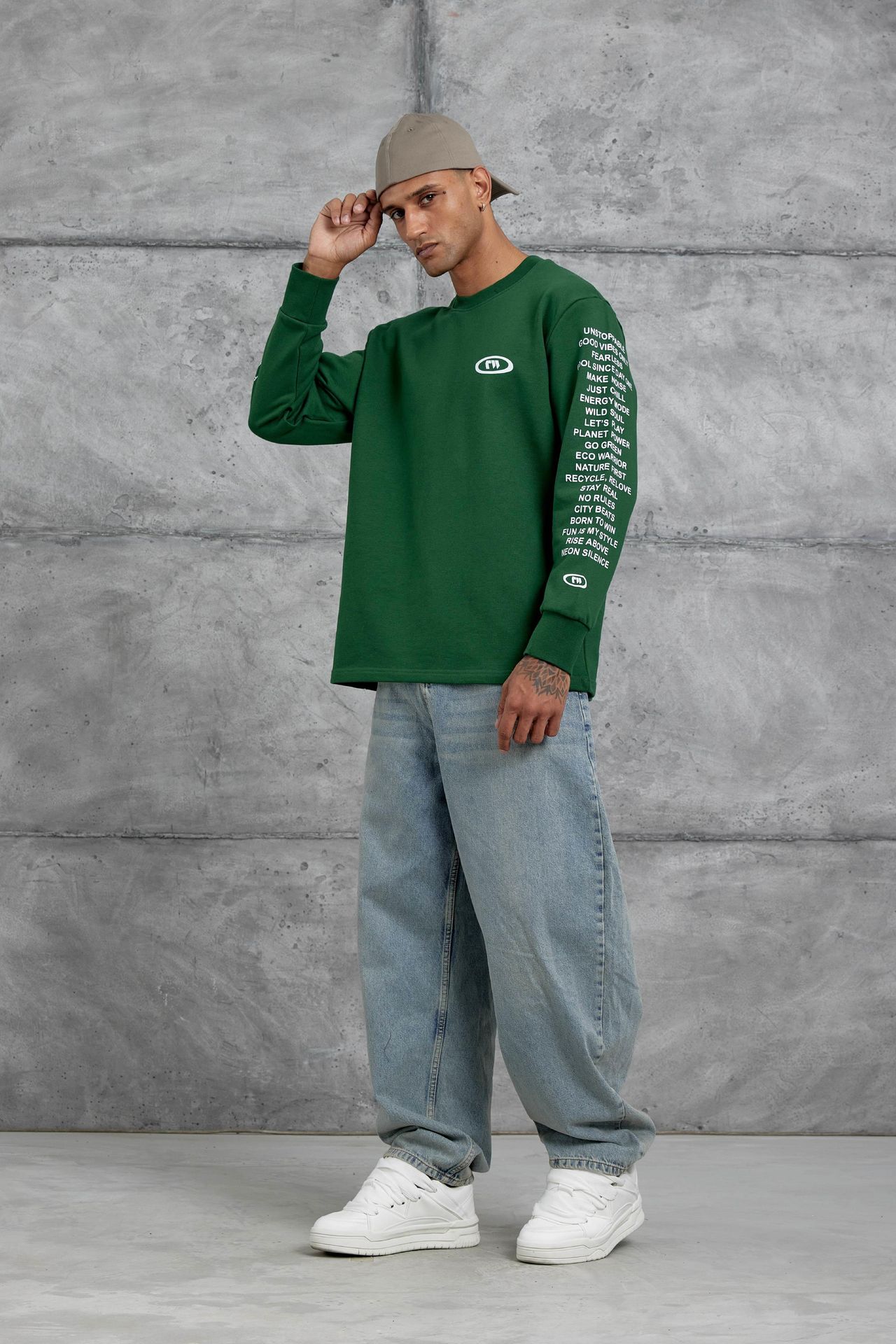 NOMARC Rahat Bisiklet Yaka Sweatshirt 6
