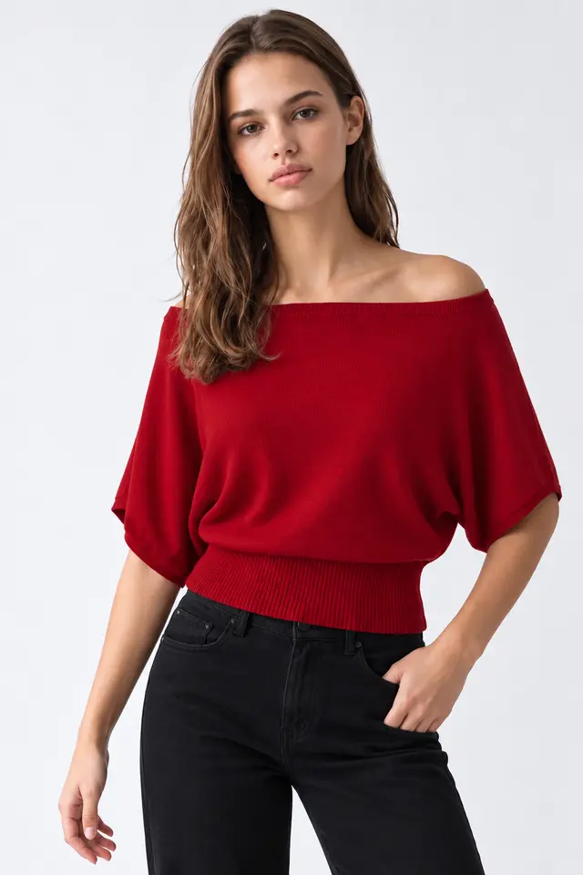 MIXRAY Women's Knit Sweater