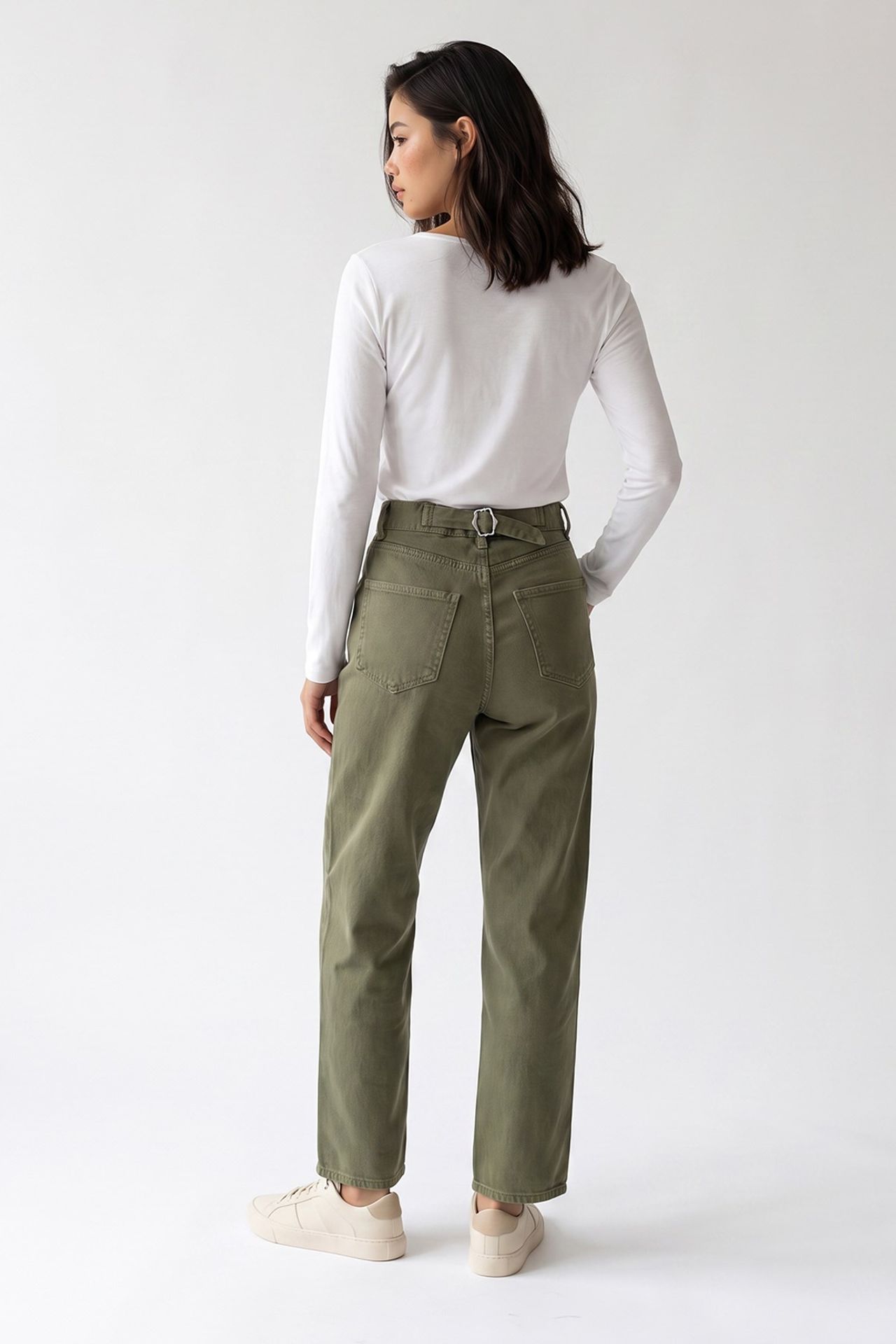 MIXRAY Women's Straight-Leg Pants