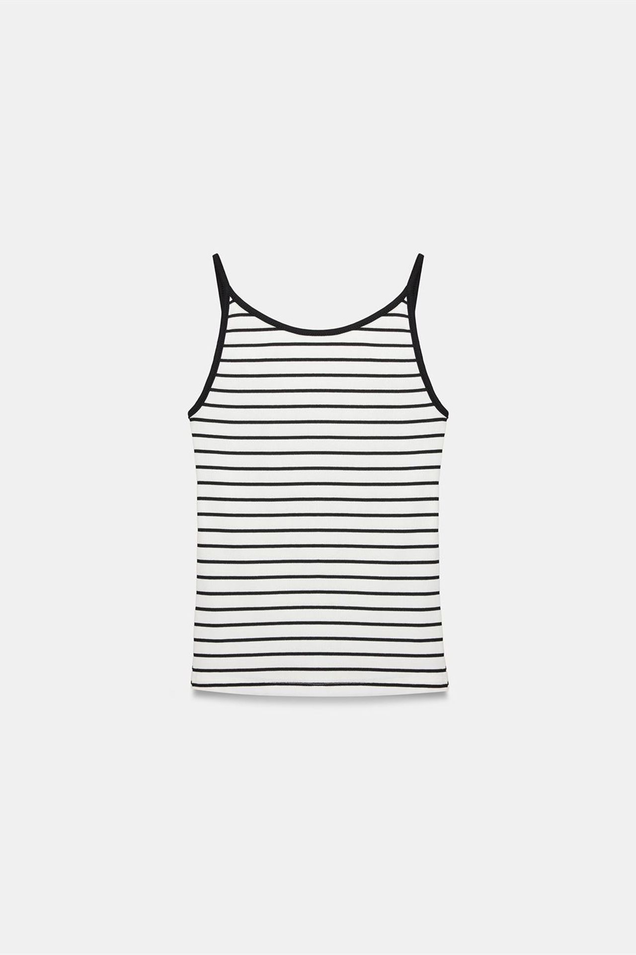 DILVIN Striped Sleeveless Cami Blouse 5