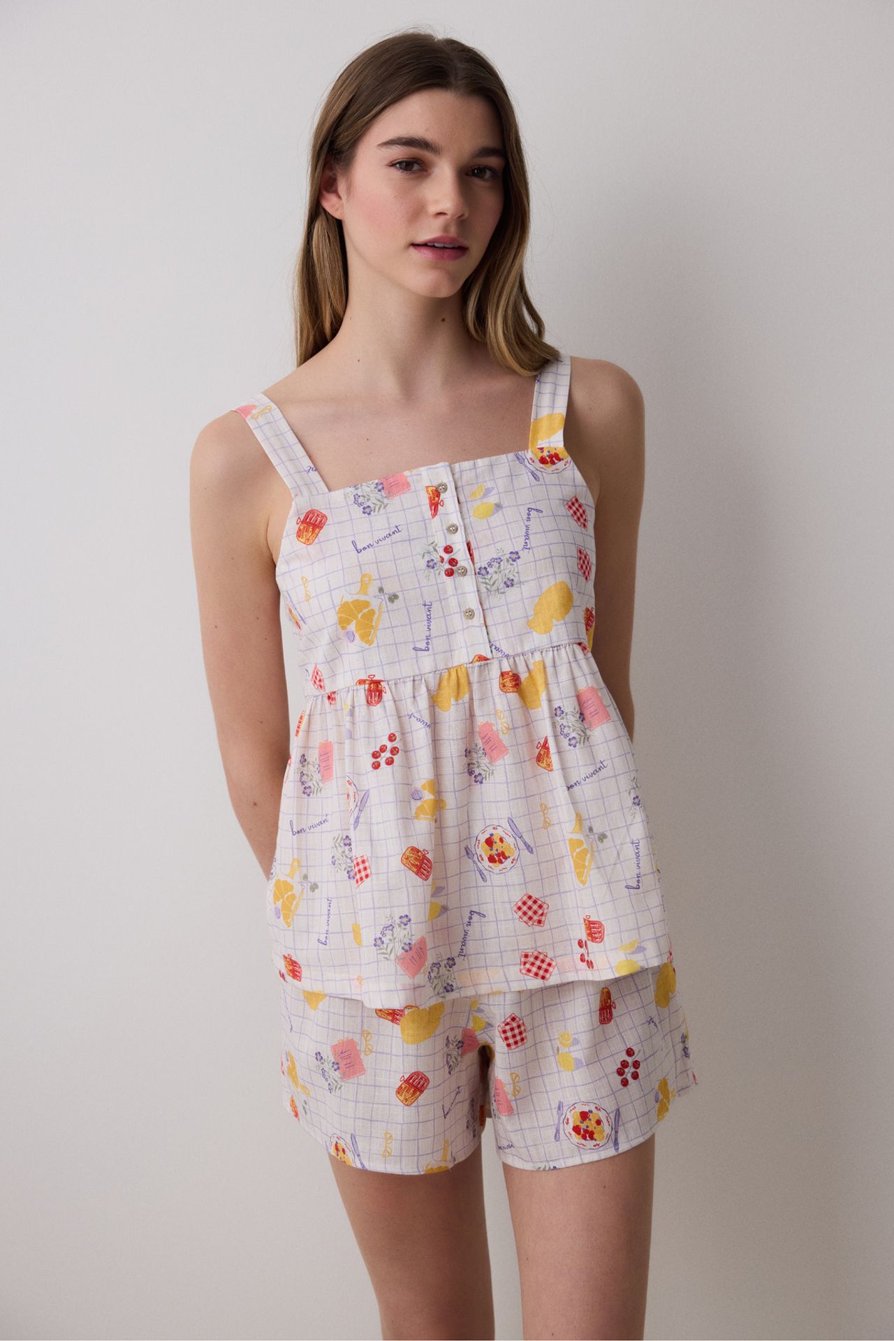 PENTI Bon Vivant Tank Top Pyjama Top 2