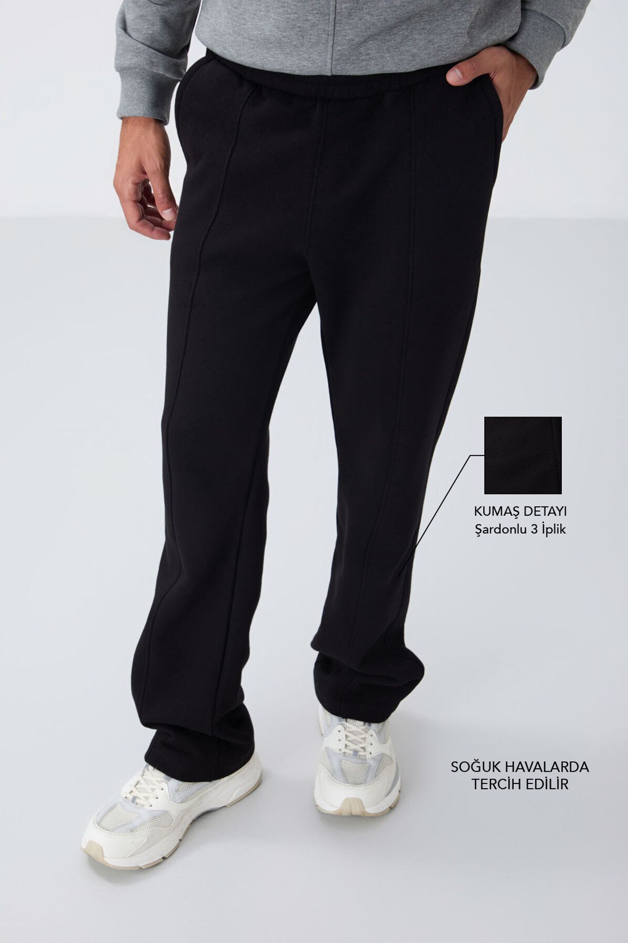 TOMMY Men's Regular Fit Fleece Sweatpants 1