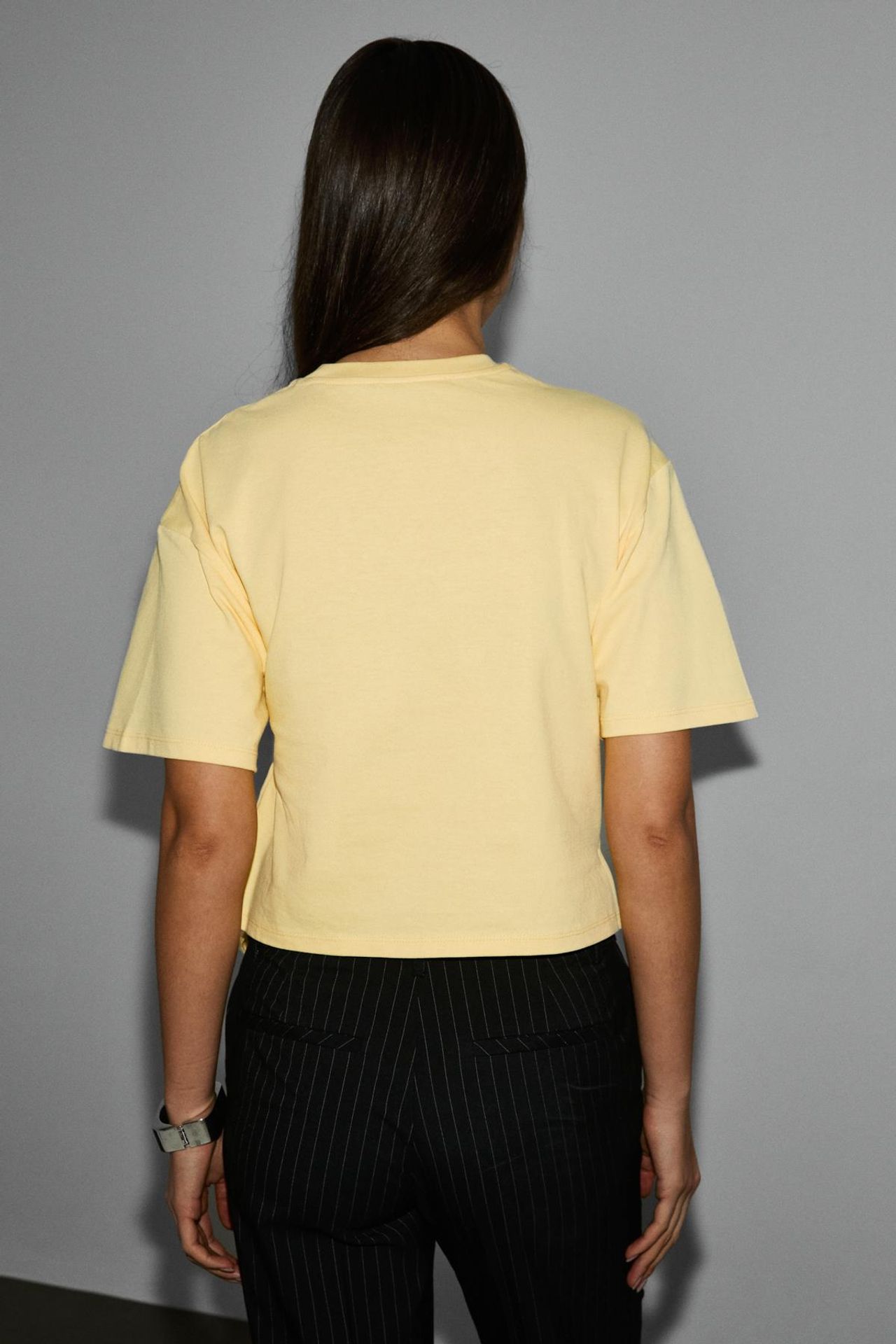 GRIMELANGE Tie-Detail Crew Neck Blouse 6