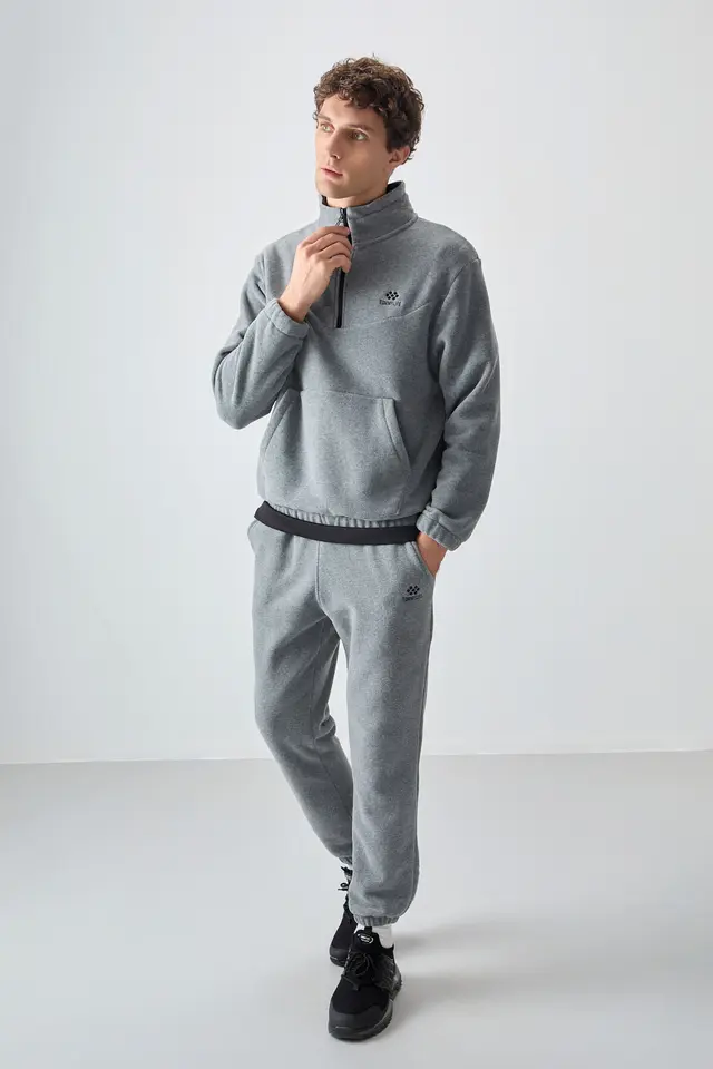 TOMMY Men's Two-piece Plush Tracksuit