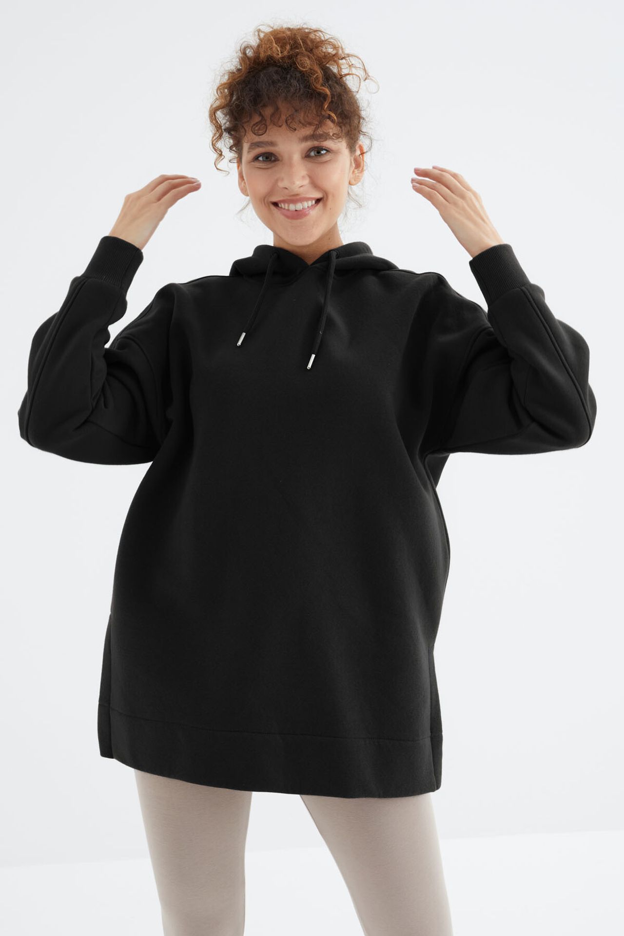 TOMMY Oversized Hooded Sweatshirt With Pocket 5