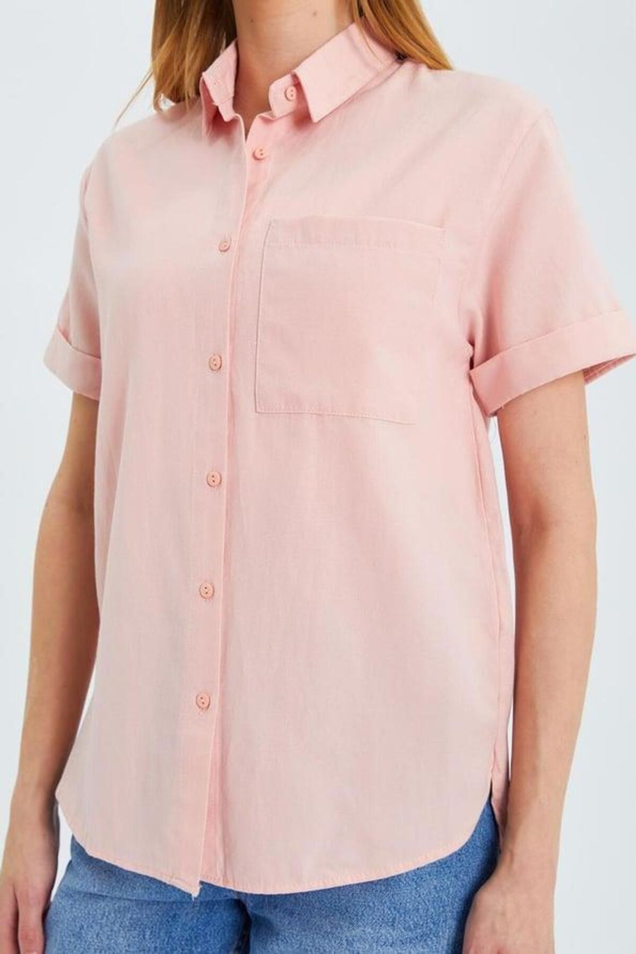 MIXRAY Short Sleeve Shirt with Pockets 3