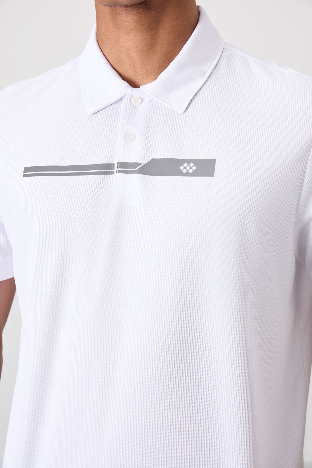 TOMMY Men's Polo Collar Button T-Shirt 3