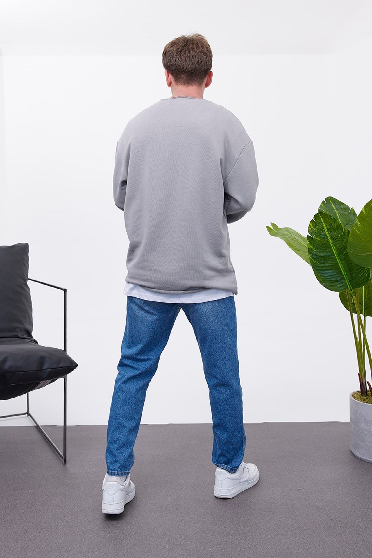NOMARC Rahat Bisiklet Yaka Sweatshirt 3