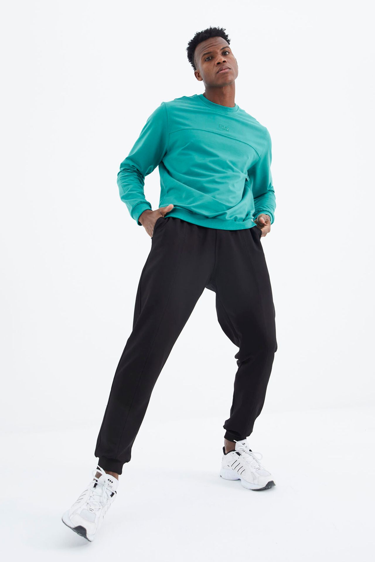 TOMMY Men's Fleece Sweatshirt And Pants Set 4