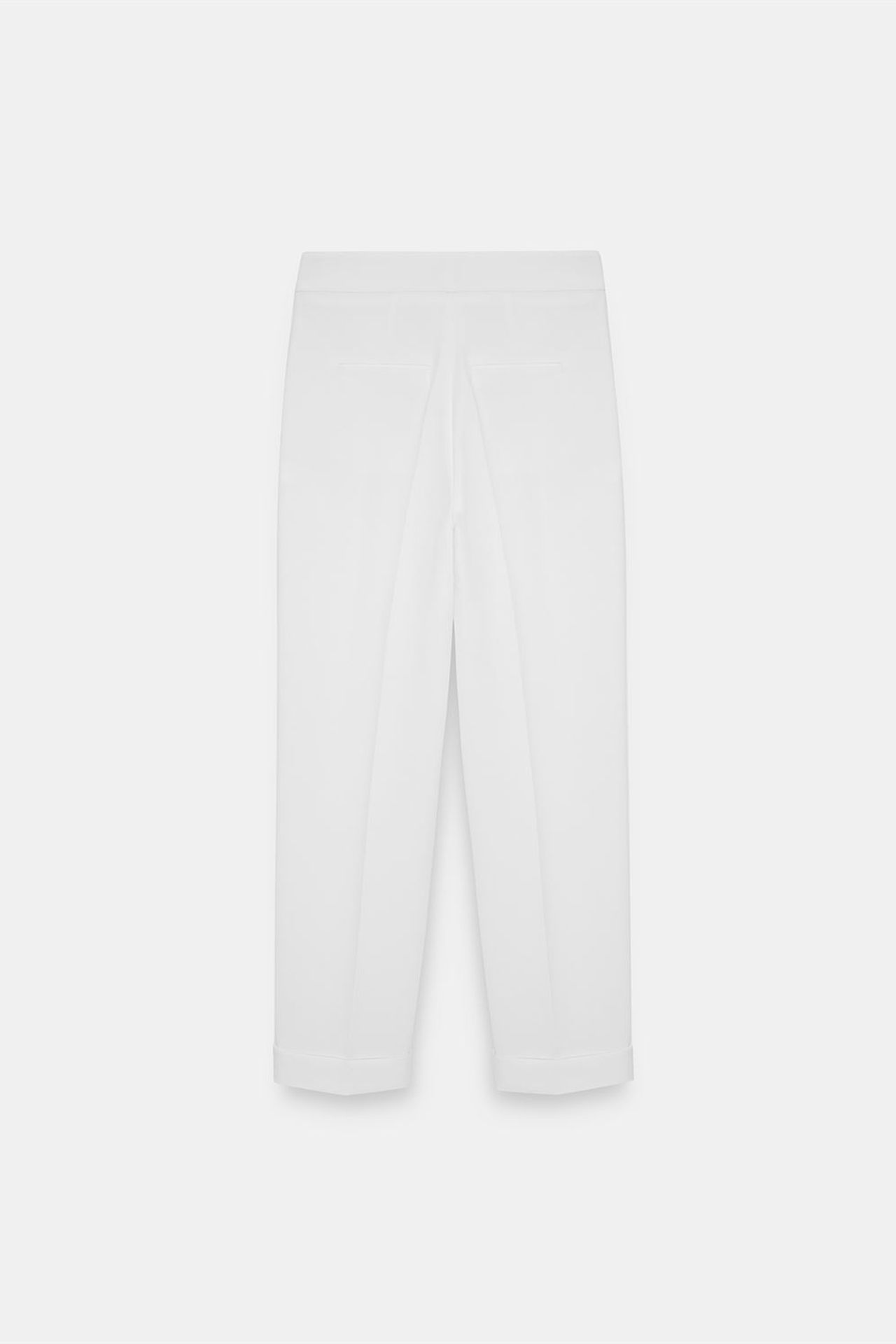 DILVIN Women's High-waist Straight-leg Tailored Trousers 6