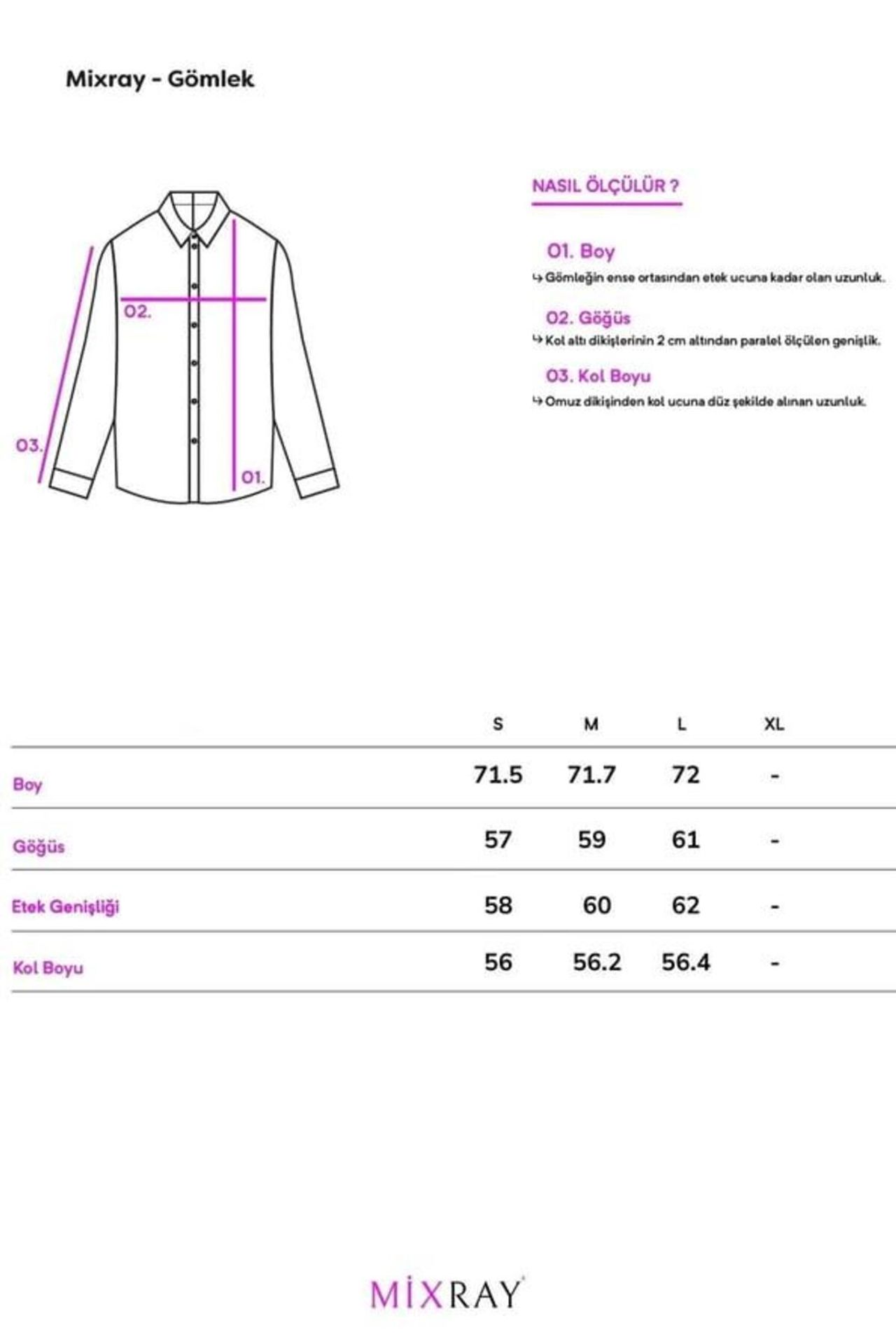 Mixray Striped Relaxed Fit Shirt 6