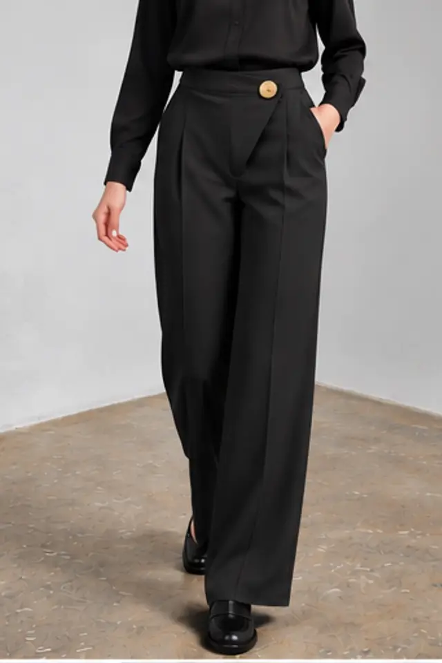 MY FASHION Düz Paça Pantolon