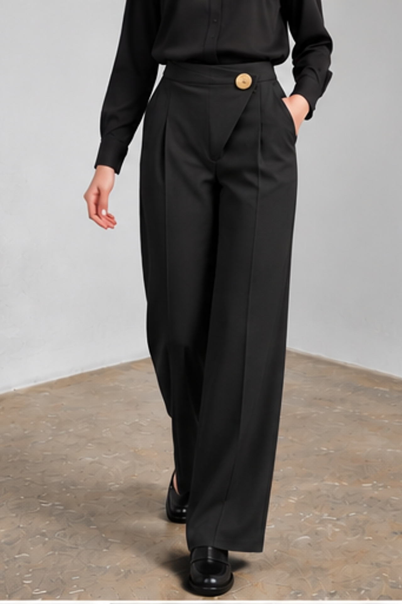 MY FASHION Düz Paça Pantolon 1