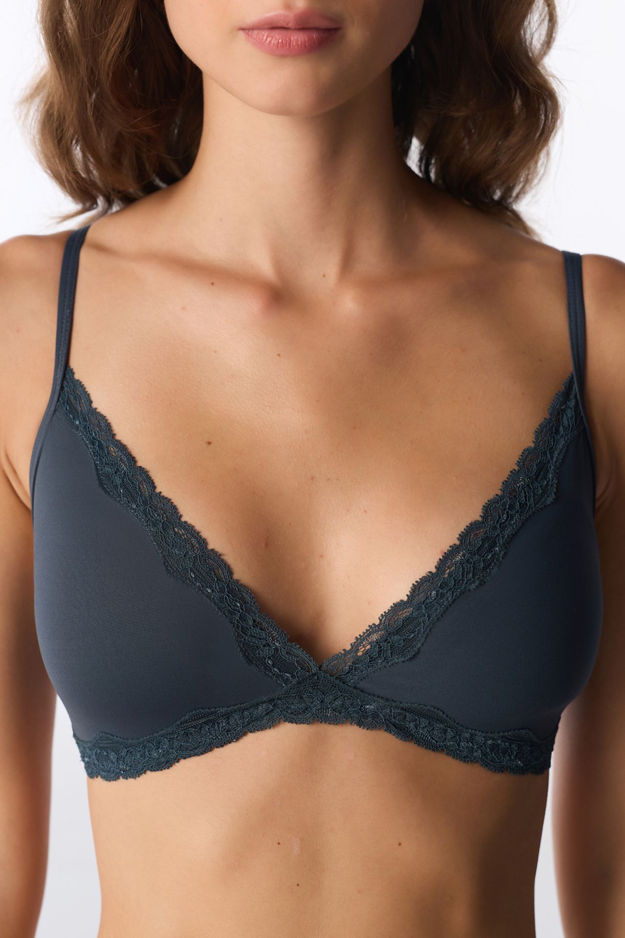 PENTI Dusty Rose Triangle Padded Bra 2