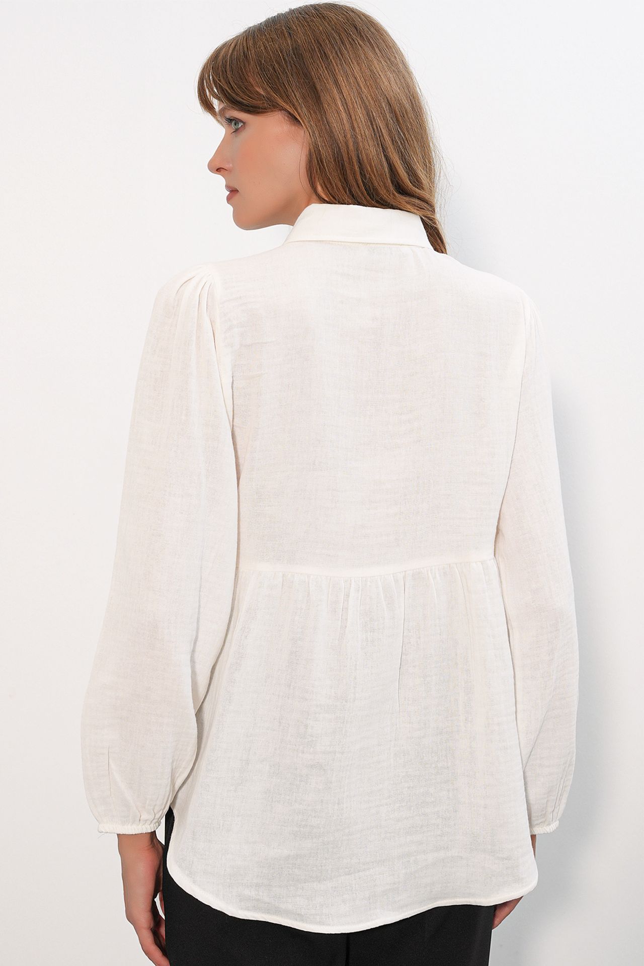 BDART Oversized Cotton Long-Sleeve Shirt 6
