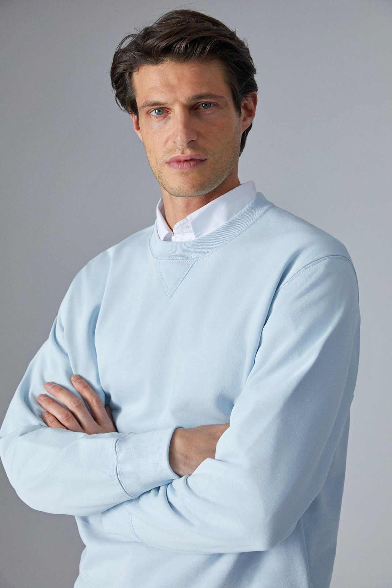 GRIMELANGE Rahat Bisiklet Yaka Sweatshirt 4