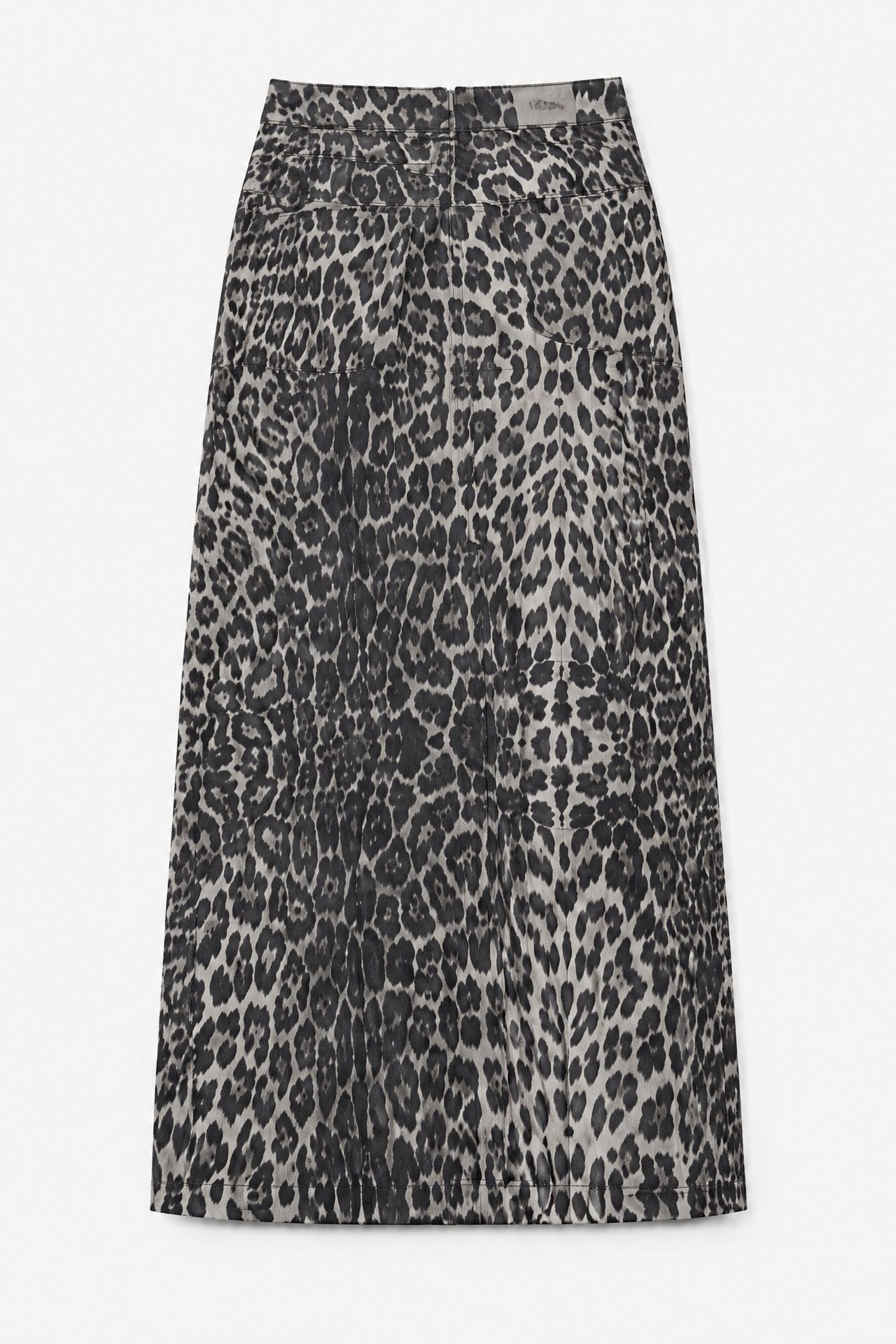 SQUALO High-Waist Leopard Maxi Skirt 4