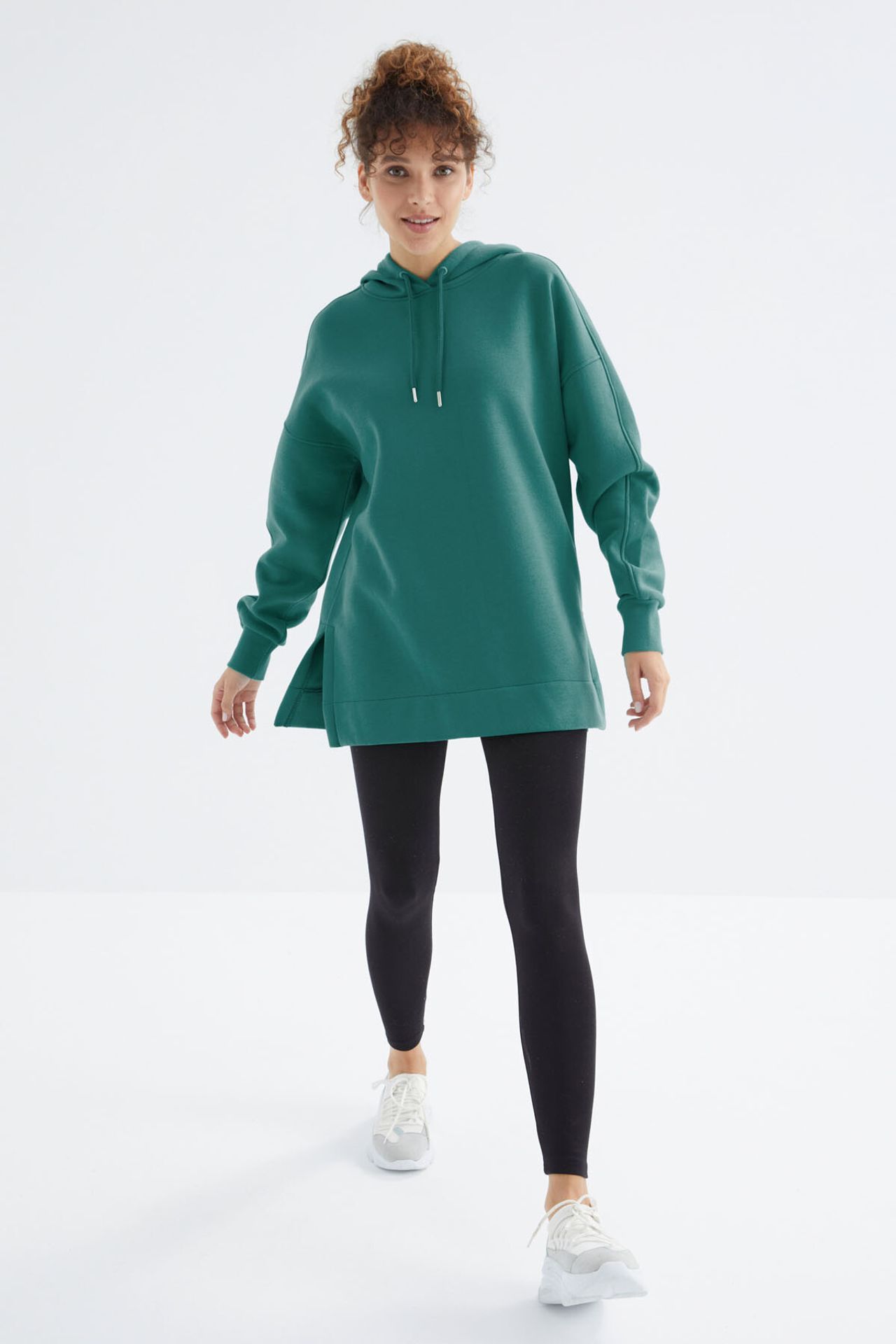TOMMY Oversized Hooded Sweatshirt With Pocket 2