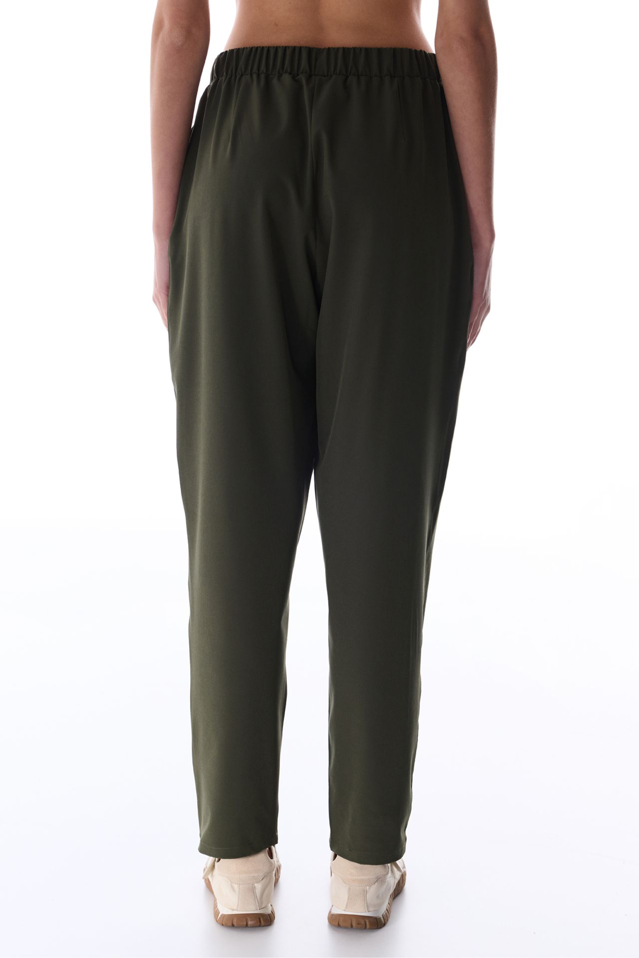 PENTI Pleated High-Waist Parachute Trousers 4