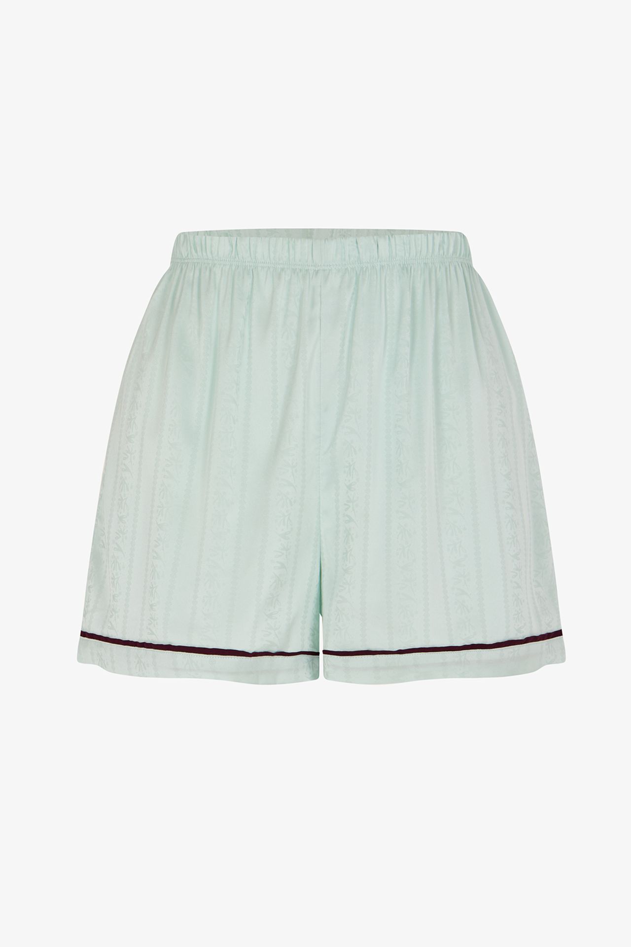 PENTI Aurora Satin Floral Shorts Pajama Bottoms 5