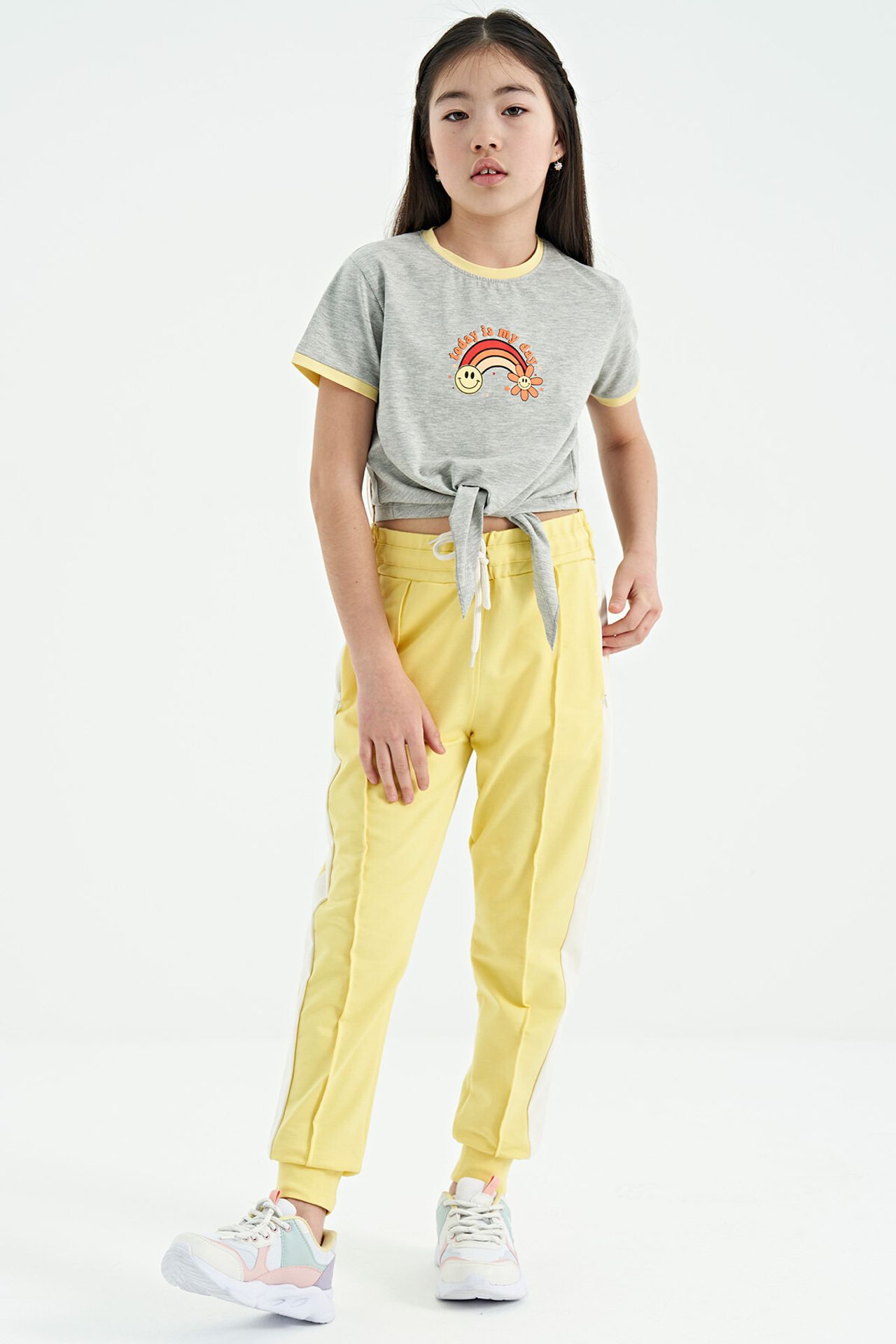 TOMMY Youth Unisex Cotton Blend Pants 4