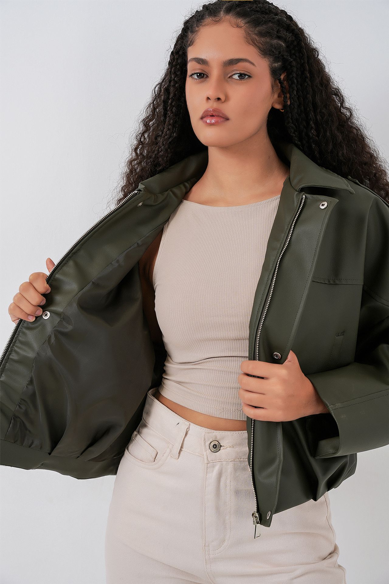 BDART Oversized Zip-Up Jacket