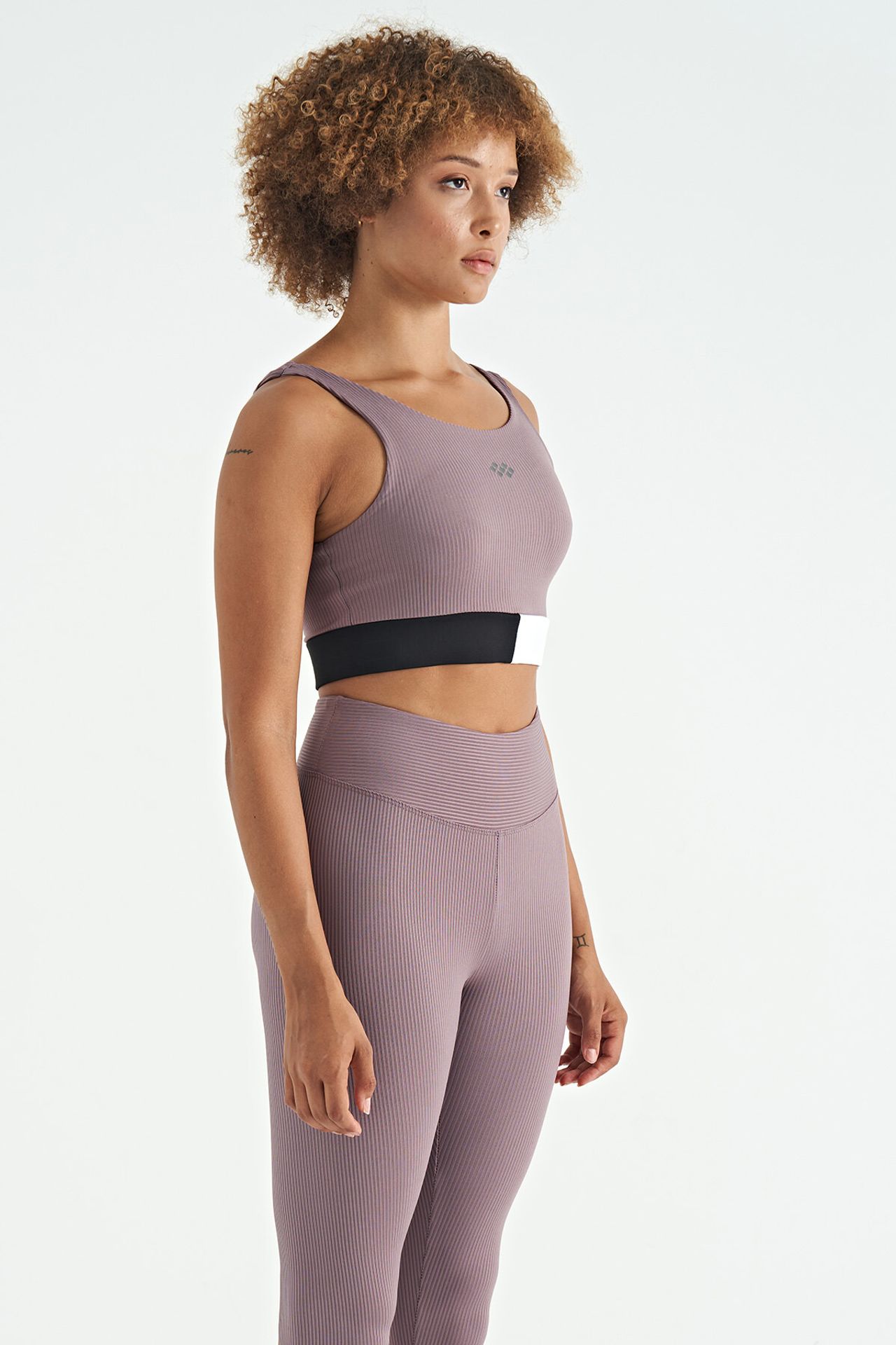 TOMMY Crop Sleeveless Color-block Sports Top 4