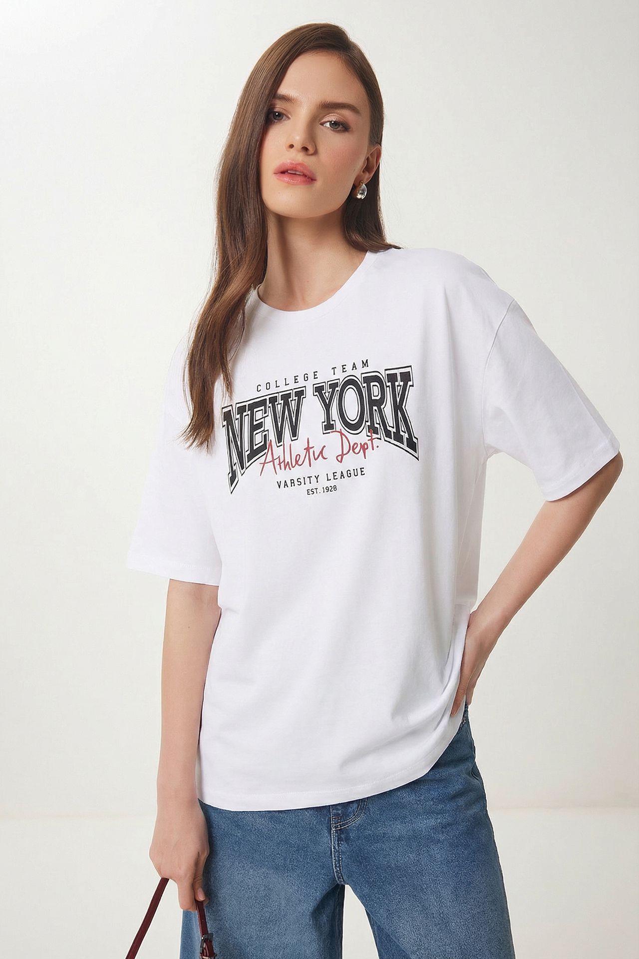 ISTANBUL Oversized Printed Crew Neck T-Shirt 2