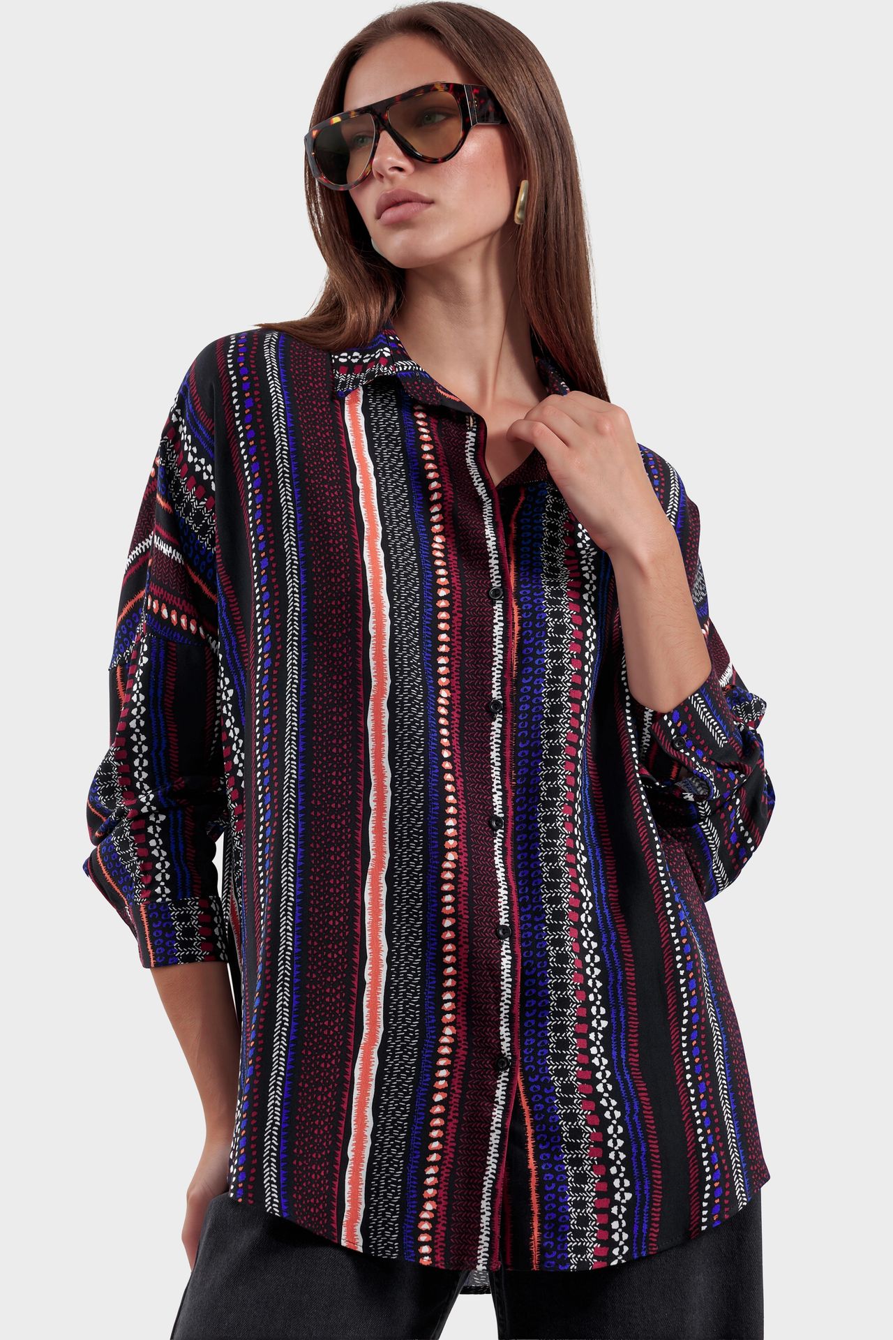 BDART Patterned Long Sleeve Shirt 1