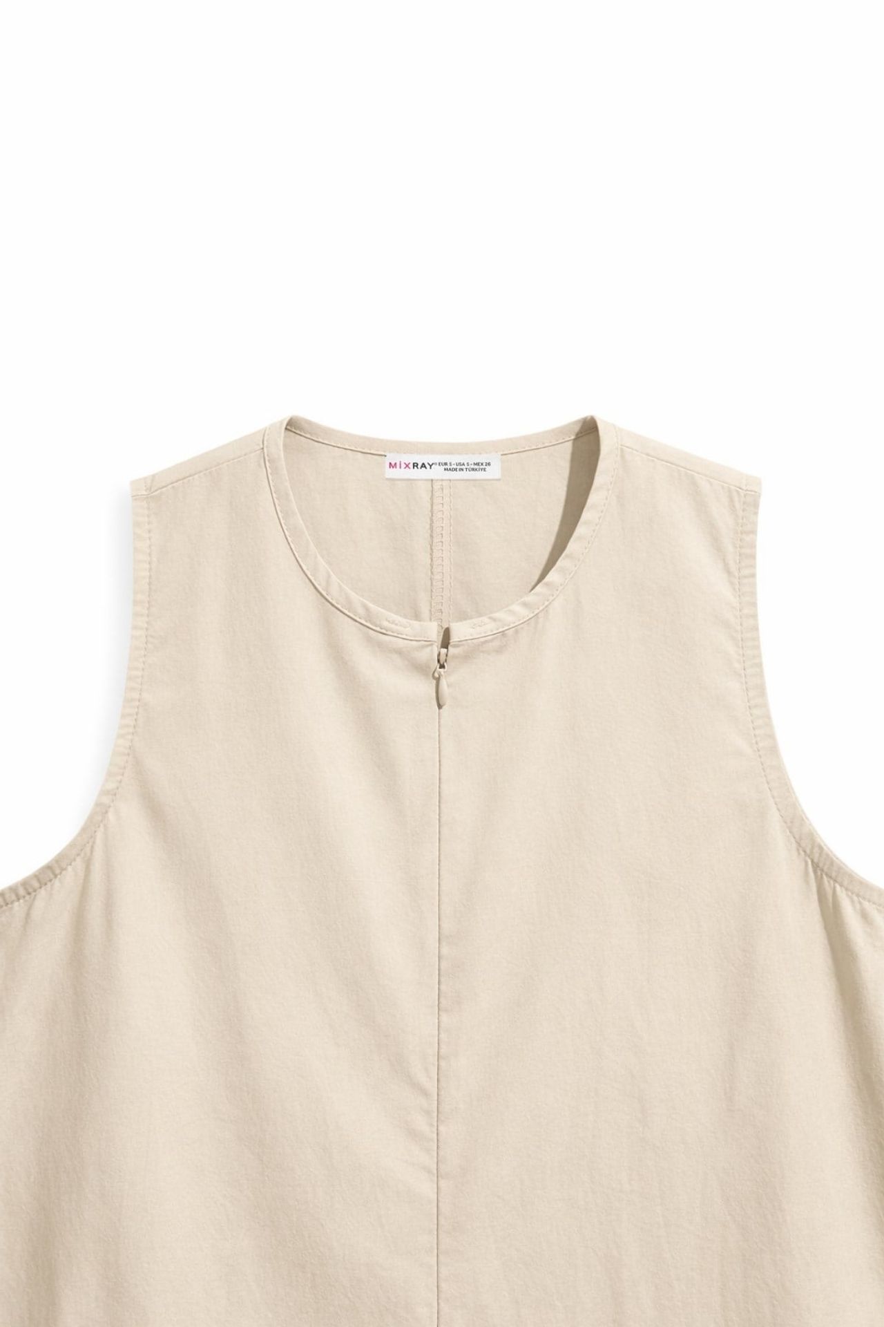 Mixray Maxi Dress with Collar and Ruffle Details 2