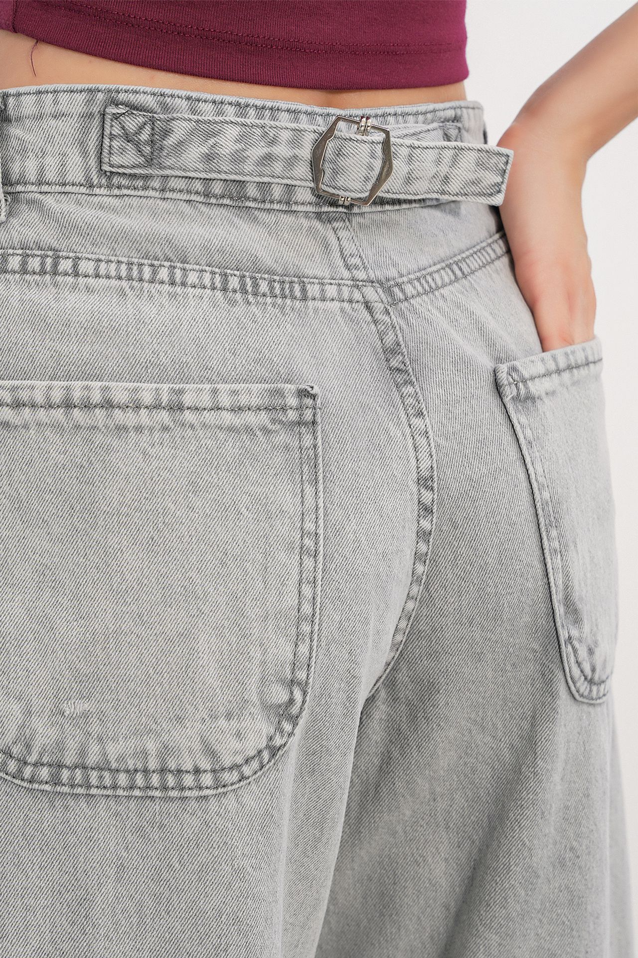 BDART Linen Blended Straight Leg Denim Jeans