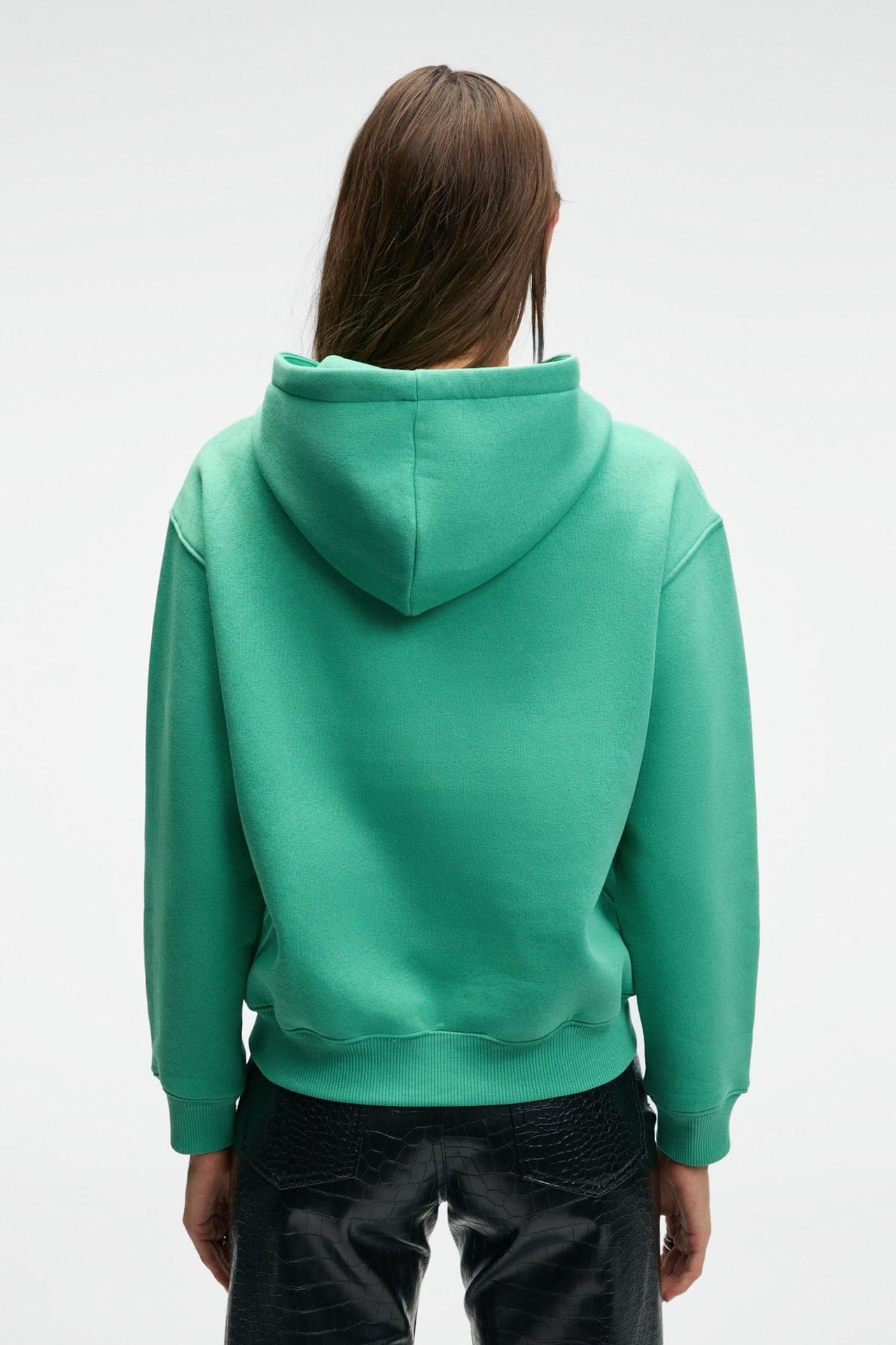 ETHIQUET Printed Relaxed Hooded Hoodie 5