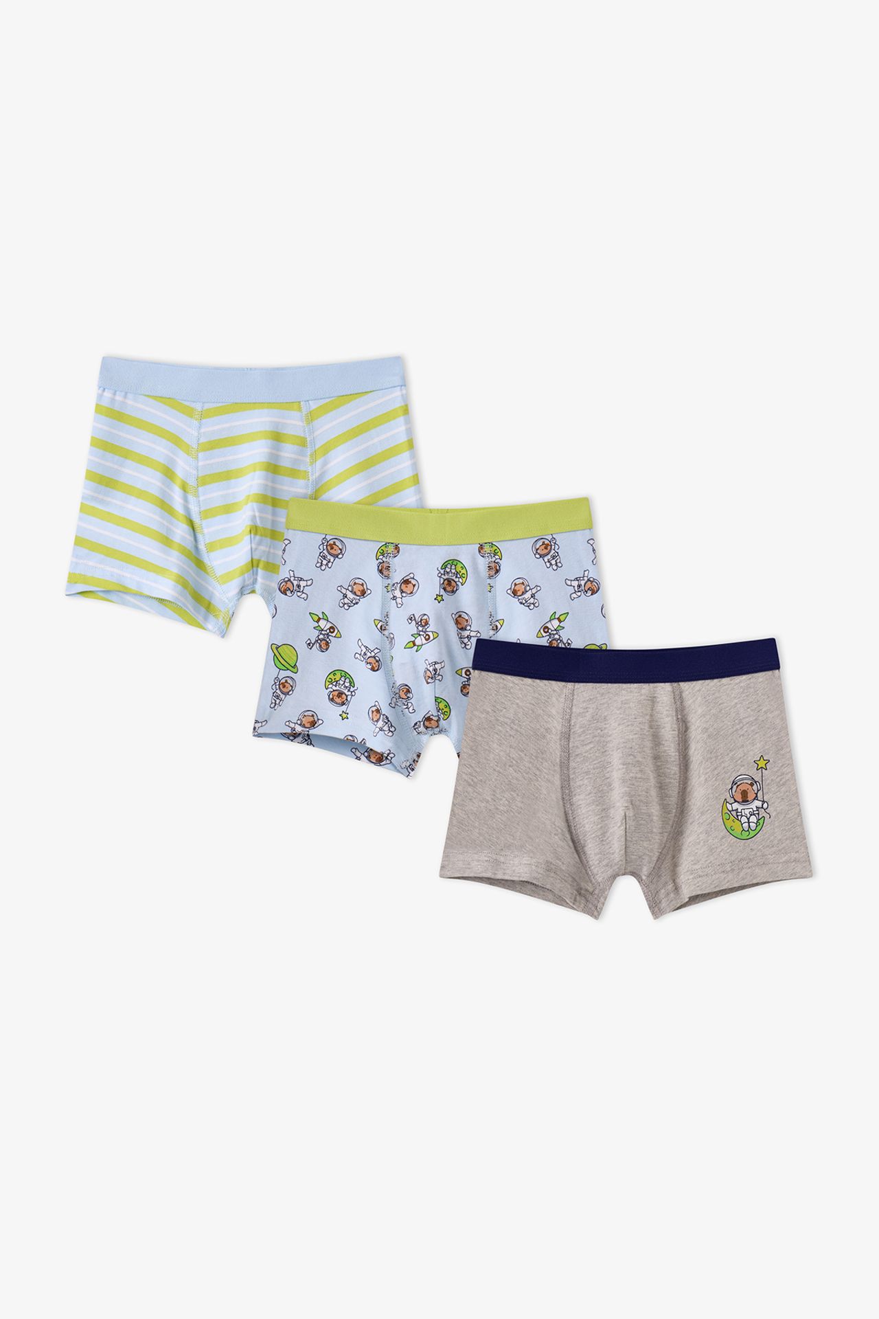 PENTI Boys' Capybaras Space Cotton Boxers 1