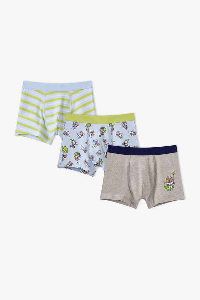 PENTI Boys' Capybaras Space Cotton Boxers