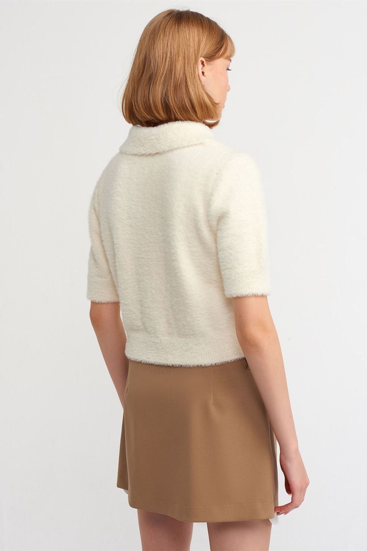 DILVIN High-Waist A-Line Mini Skirt With Pocket 2