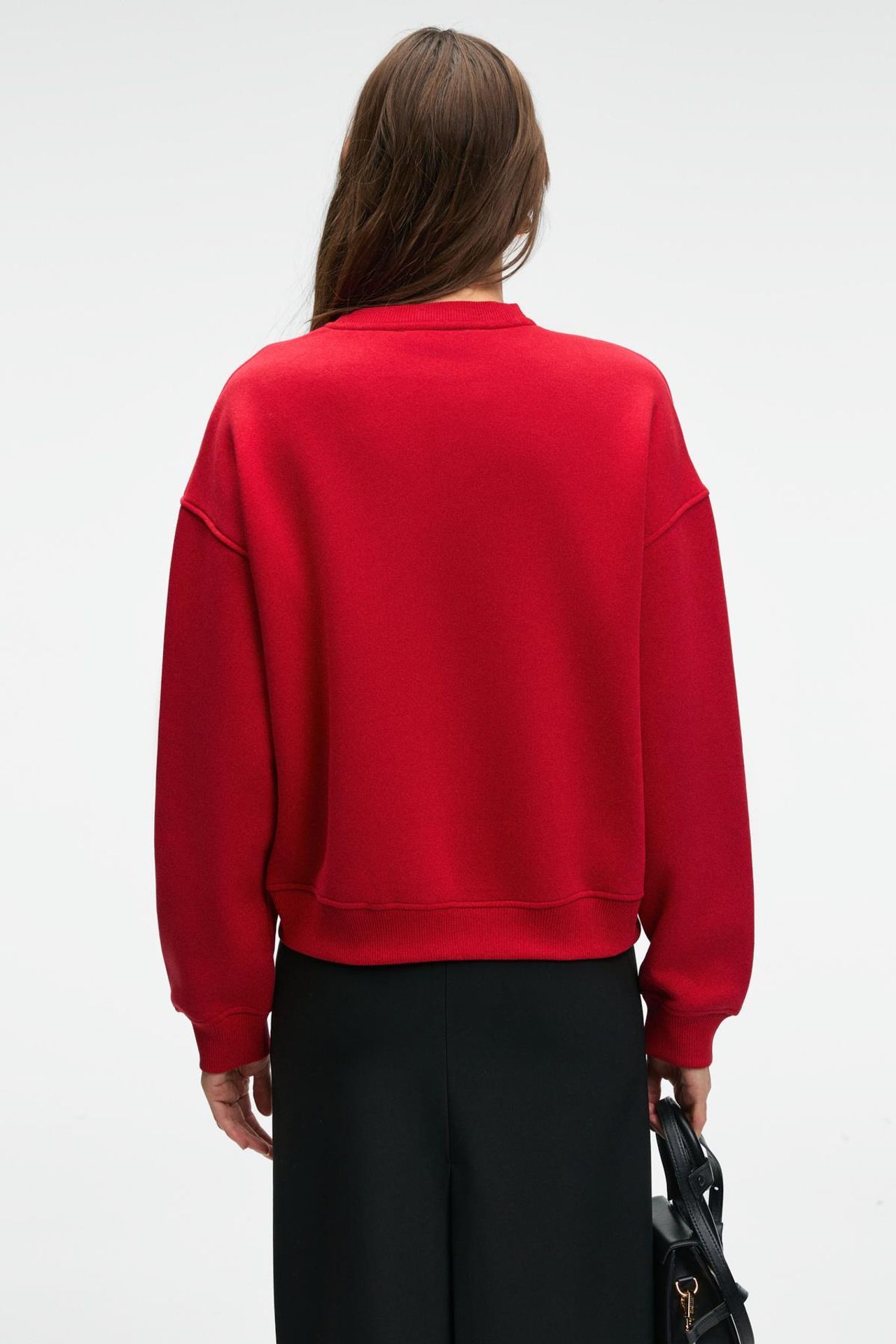 GRIMELANGE Printed Crew Neck Sweatshirt 6